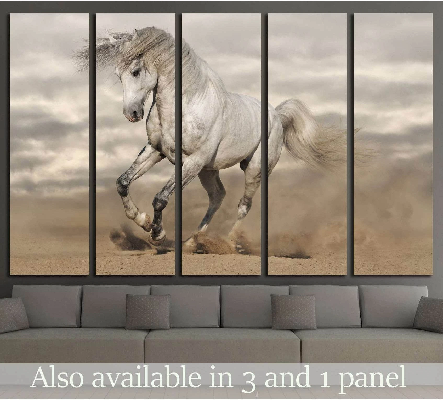 Horse canvas art №5011 - Zellart Canvas Prints ALL_Products, Horses, s-5011