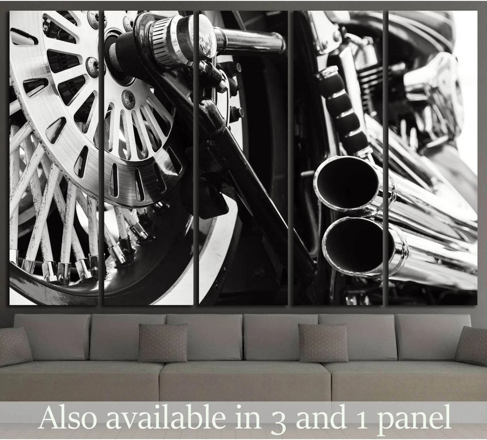 Horsepower №719 Ready to Hang Canvas Print - Zellart Canvas Prints ALL_Products, s-719