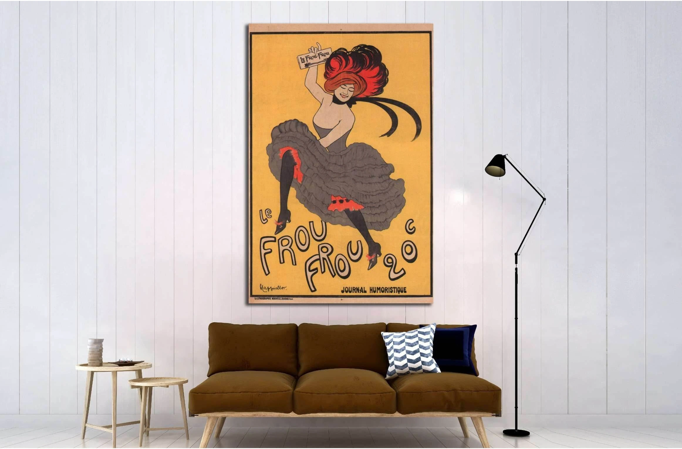Humoristique №3428 Ready to Hang Canvas Print - Zellart Canvas Prints ALL_Products, s-3428