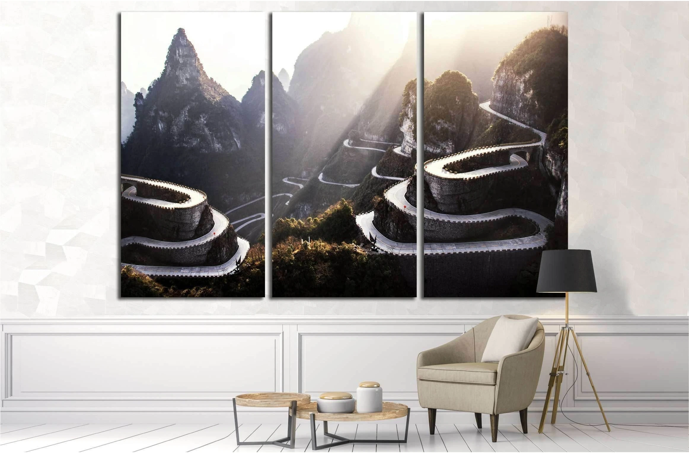 Hunan province, China №3153 Ready to Hang Canvas Print - Zellart Canvas Prints ALL_Products, s-3153