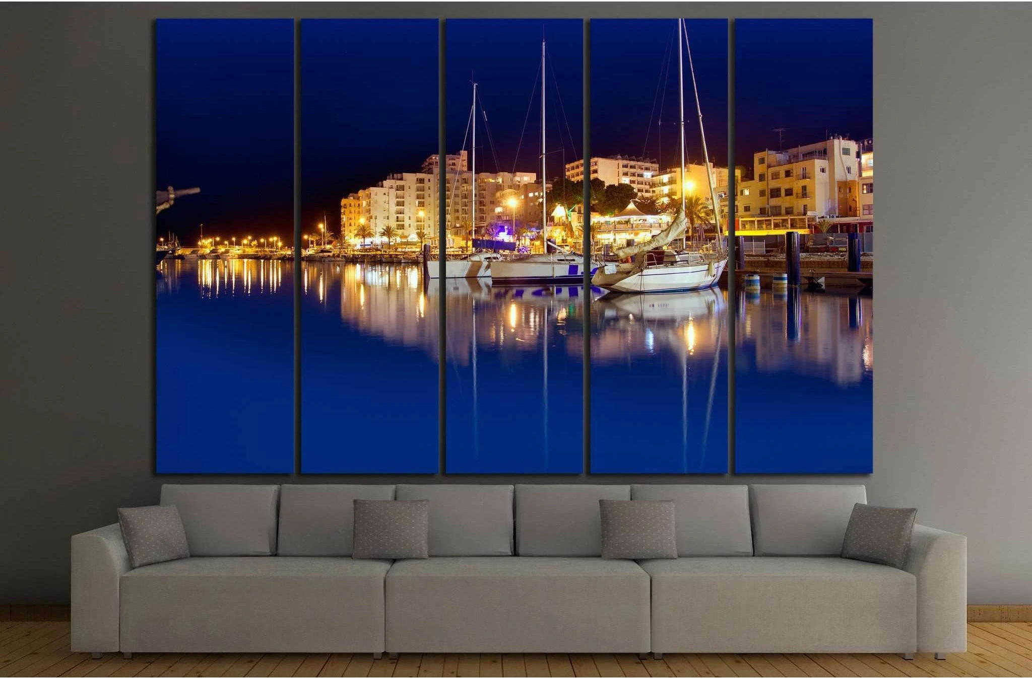 Ibiza island №997 Ready to Hang Canvas Print - Zellart Canvas Prints ALL_Products, s-997