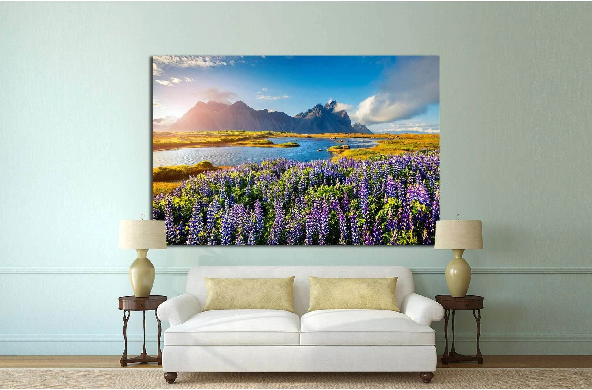 Iceland, Europe №879 Ready to Hang Canvas Print - Zellart Canvas Prints ALL_Products, s-879