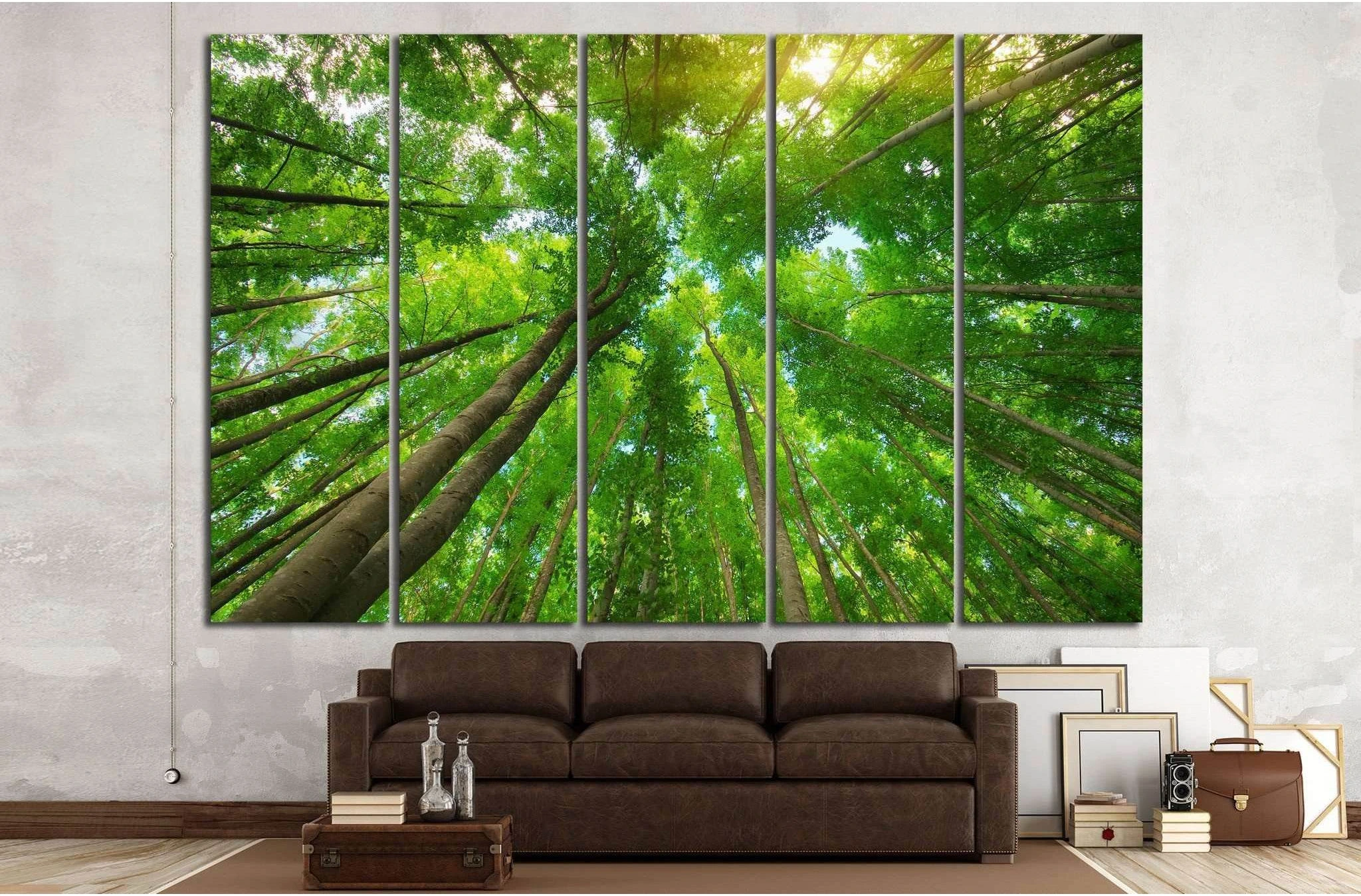 Into the forest №620 Ready to Hang Canvas Print - Zellart Canvas Prints ALL_Products, s-620