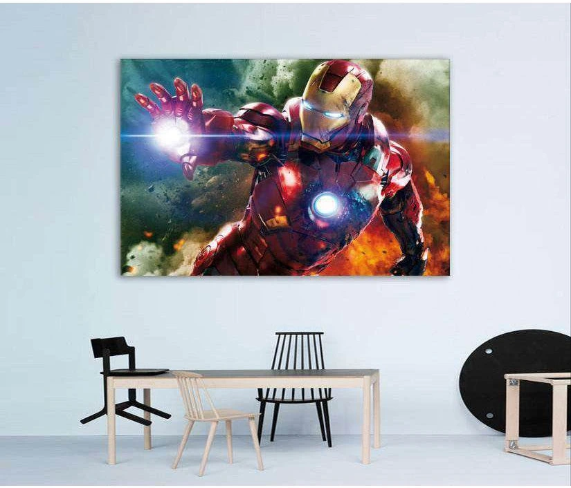 Iron Man №2011 Ready to Hang Canvas Print - Zellart Canvas Prints ALL_Products