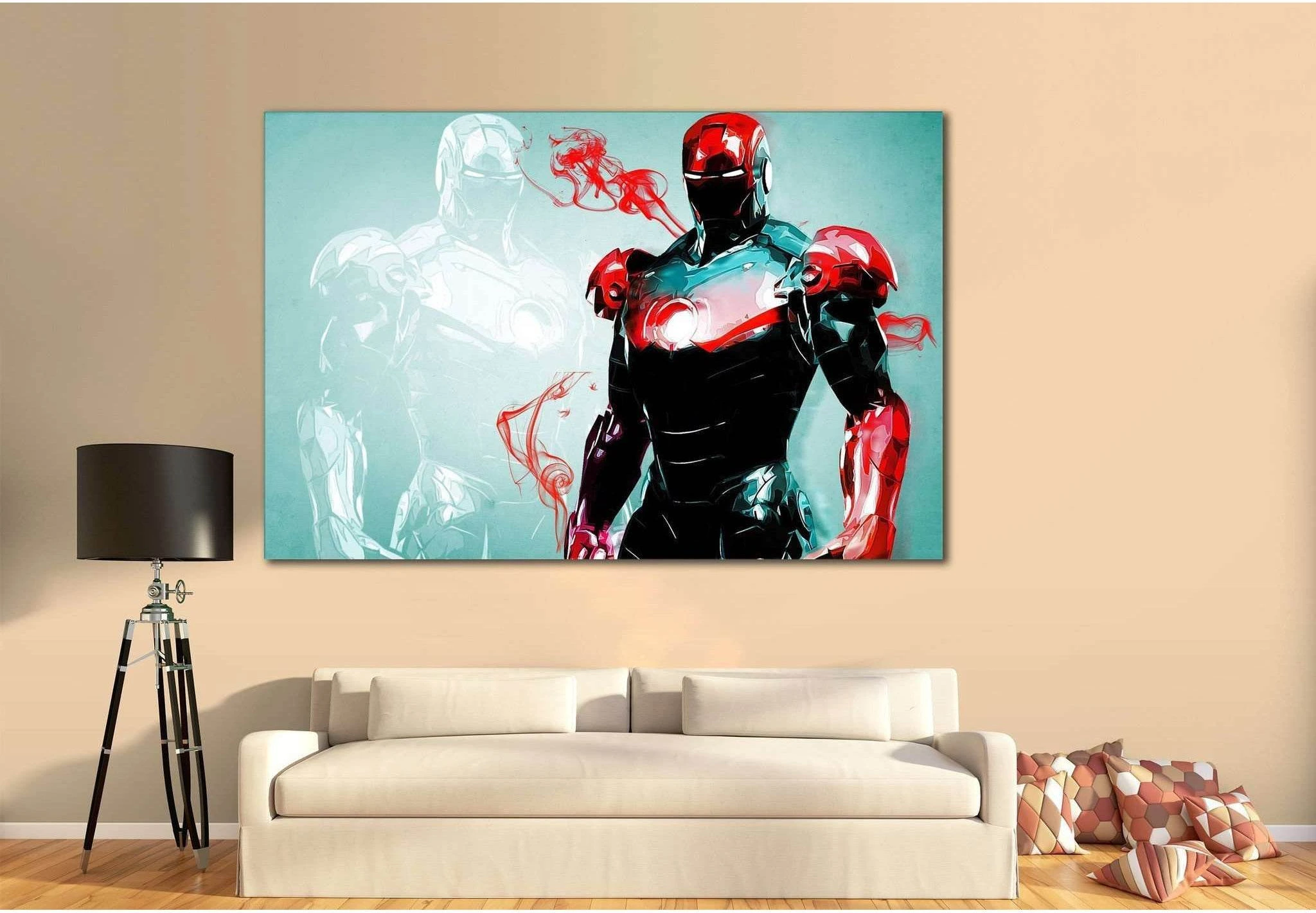 Iron Man №2013 Ready to Hang Canvas Print - Zellart Canvas Prints ALL_Products