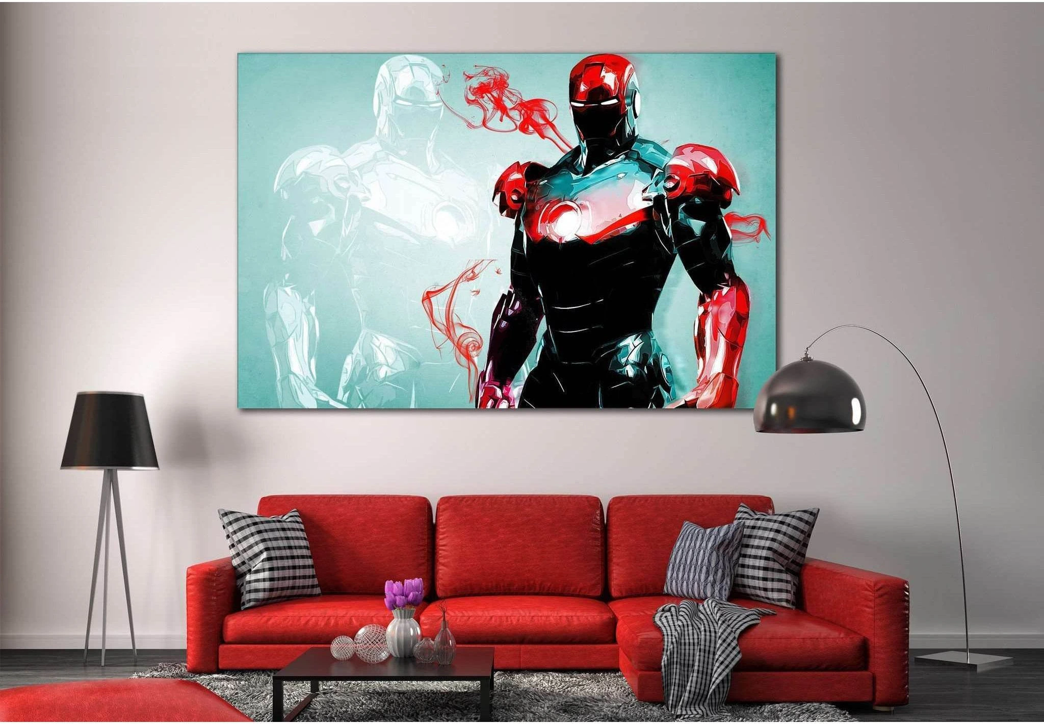 Iron Man №2013 Ready to Hang Canvas Print - Zellart Canvas Prints ALL_Products