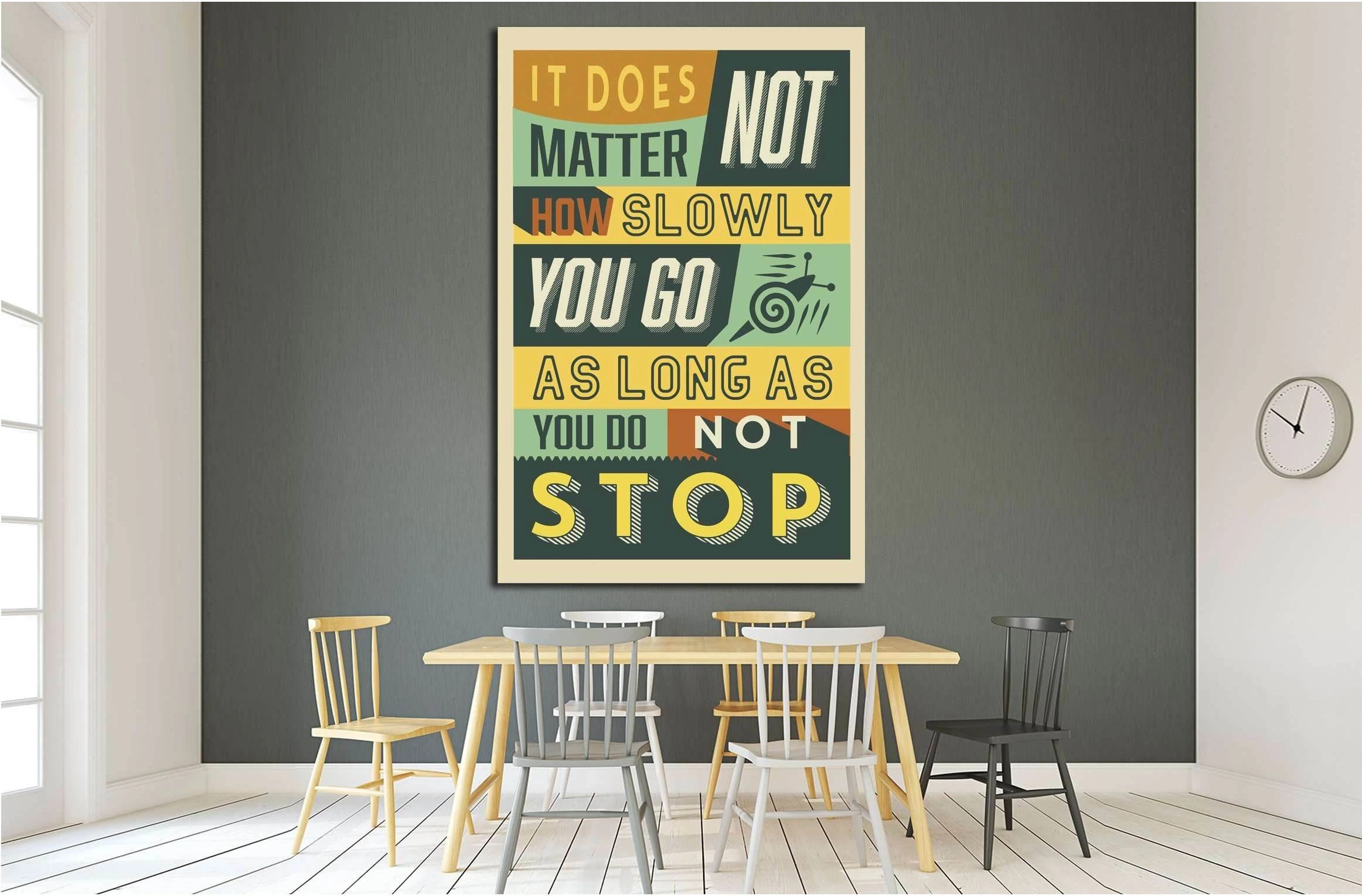 it does not matter №4550 Ready to Hang Canvas Print - Zellart Canvas Prints ALL_Products, s-4550
