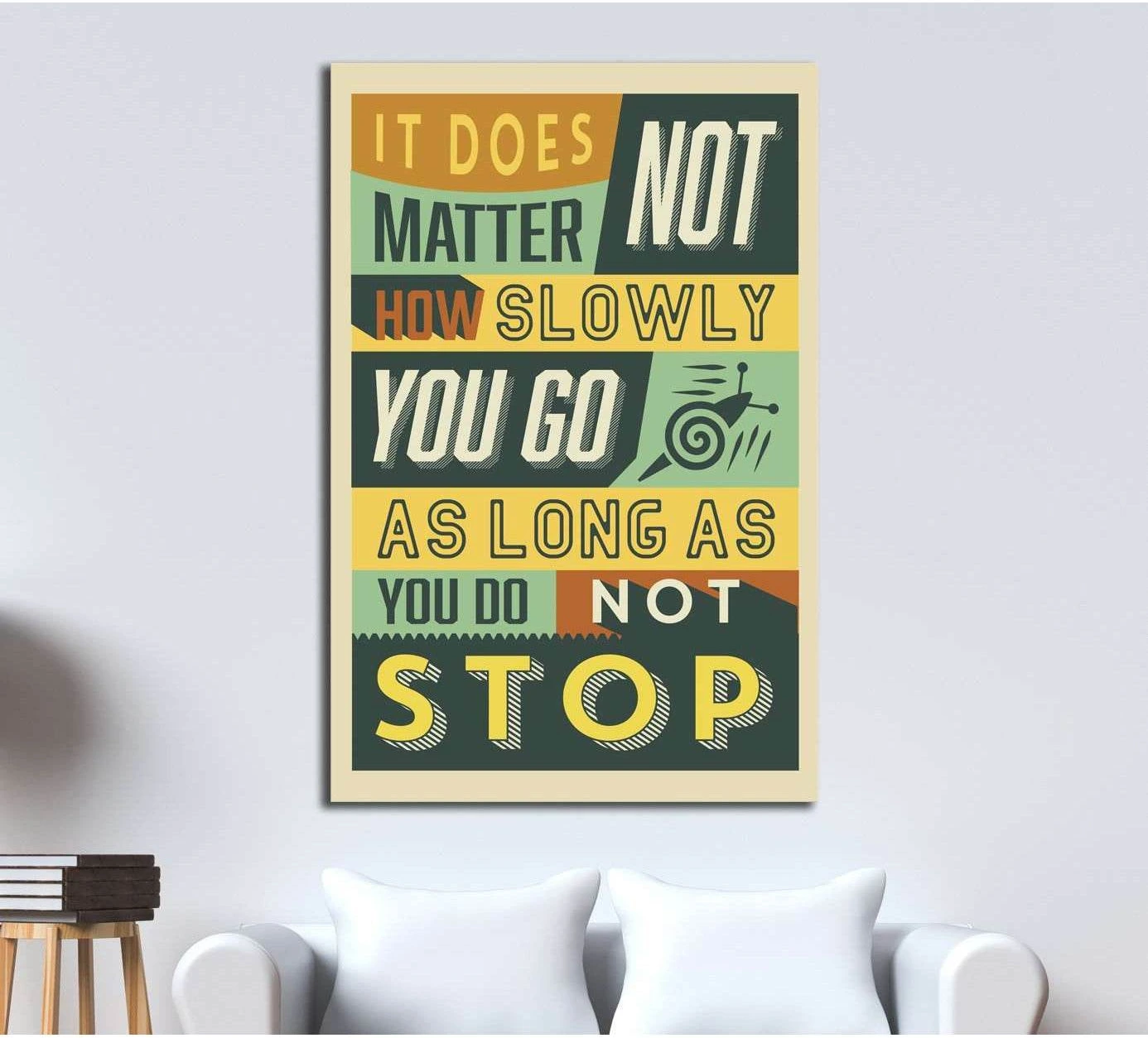 it does not matter №4550 Ready to Hang Canvas Print - Zellart Canvas Prints ALL_Products, s-4550