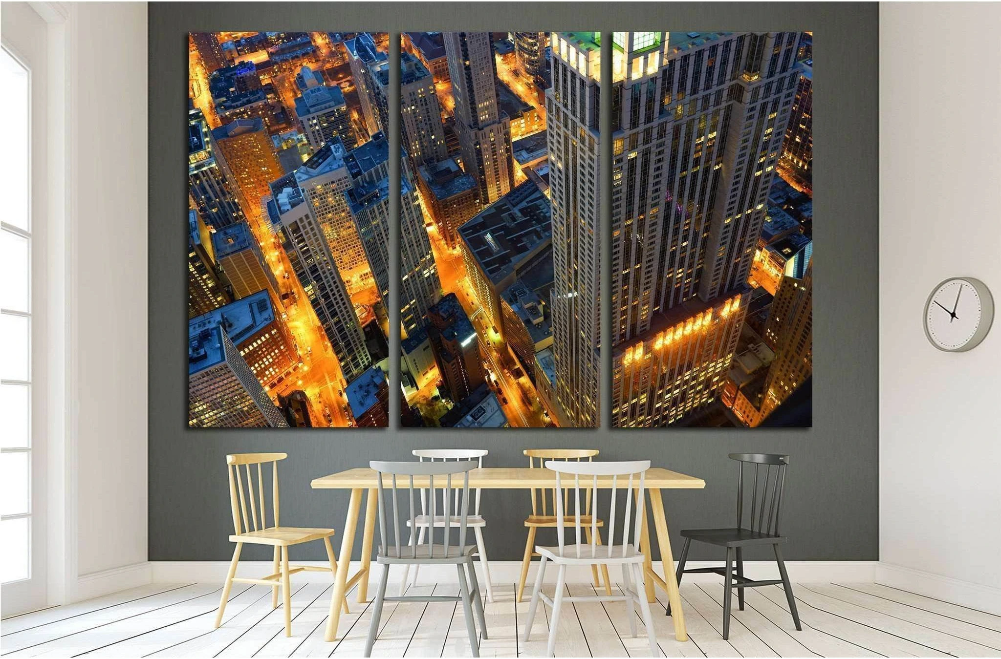John Hancock Center, Chicago, United States of America №1721 Ready to Hang Canvas Print - Zellart Canvas Prints ALL_Products, s-1721
