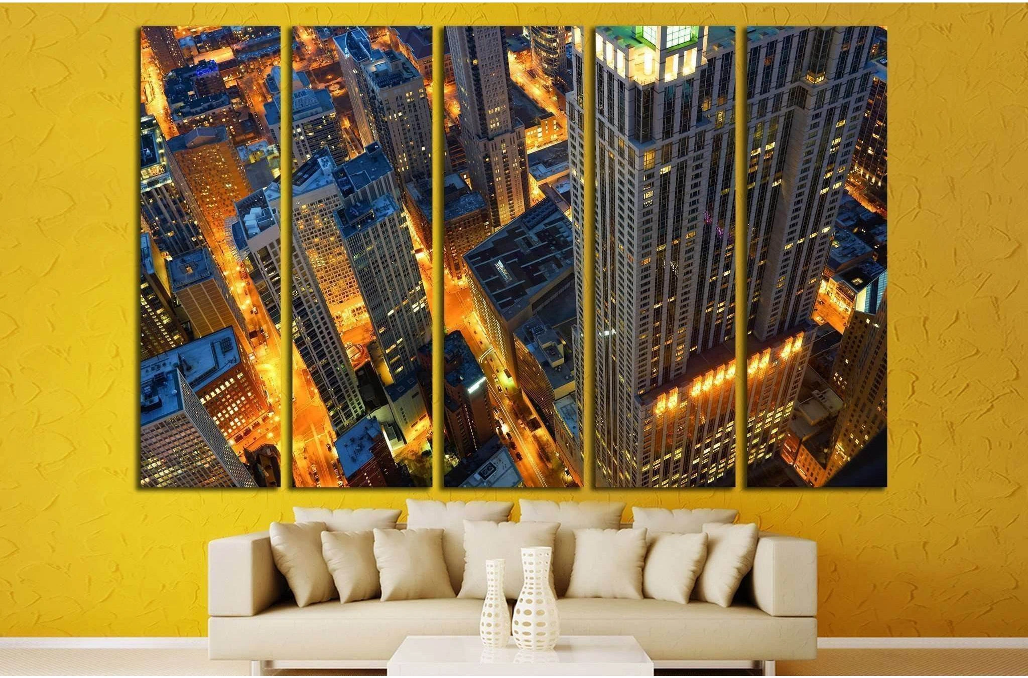 John Hancock Center, Chicago, United States of America №1721 Ready to Hang Canvas Print - Zellart Canvas Prints ALL_Products, s-1721