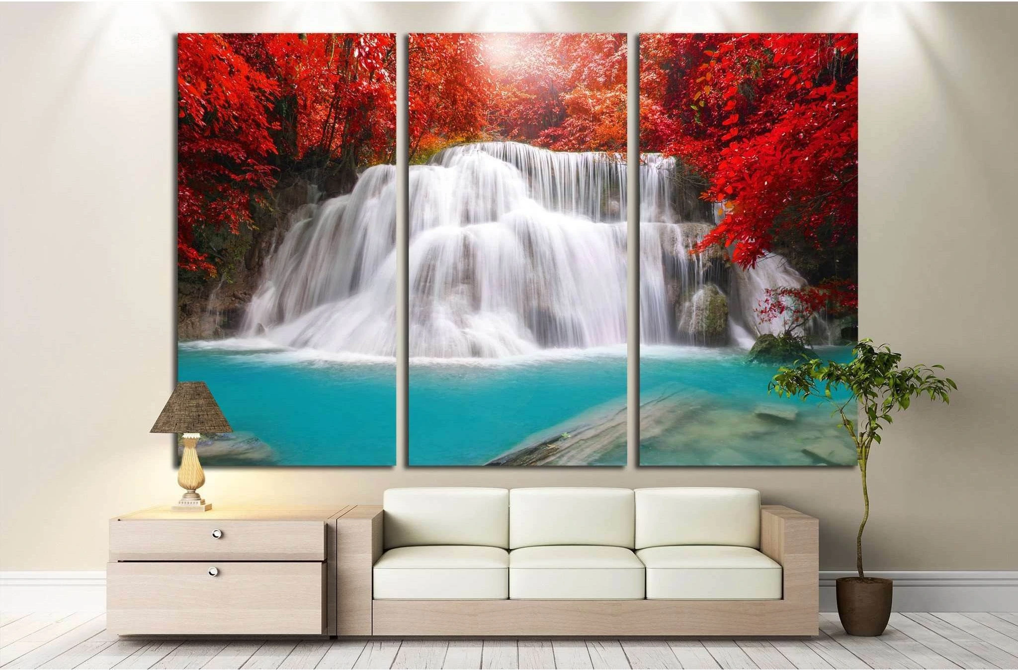 Kanchanaburi Province, Thailand №645 Ready to Hang Canvas Print - Zellart Canvas Prints ALL_Products, s-645