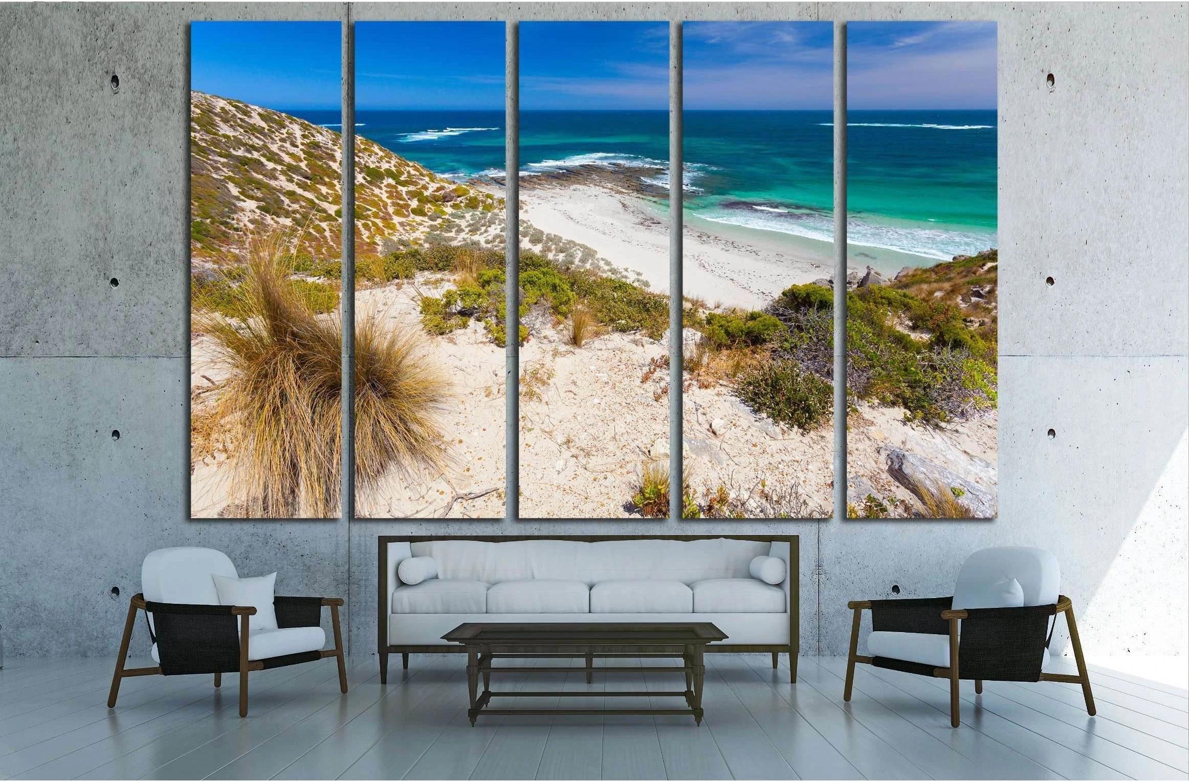 kangaroo island №3162 Ready to Hang Canvas Print - Zellart Canvas Prints ALL_Products, s-3162