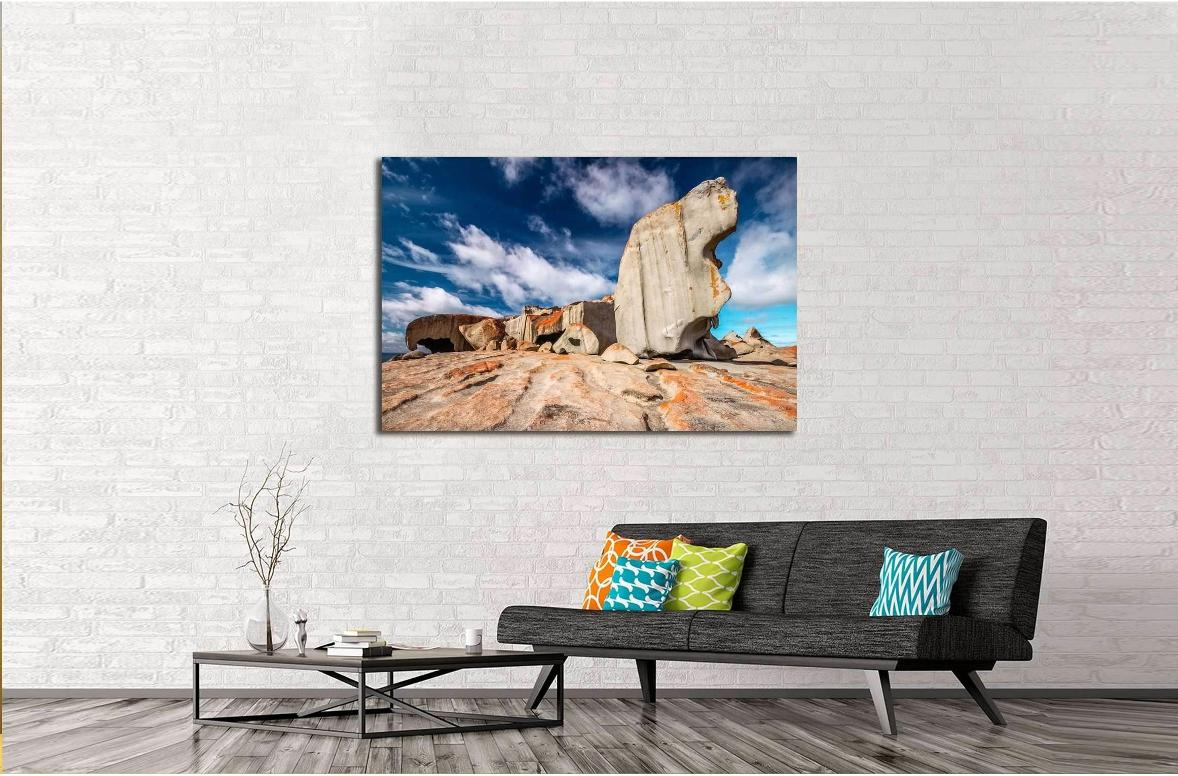 Kangaroo Island, South Australia №3207 Ready to Hang Canvas Print - Zellart Canvas Prints ALL_Products, s-3207