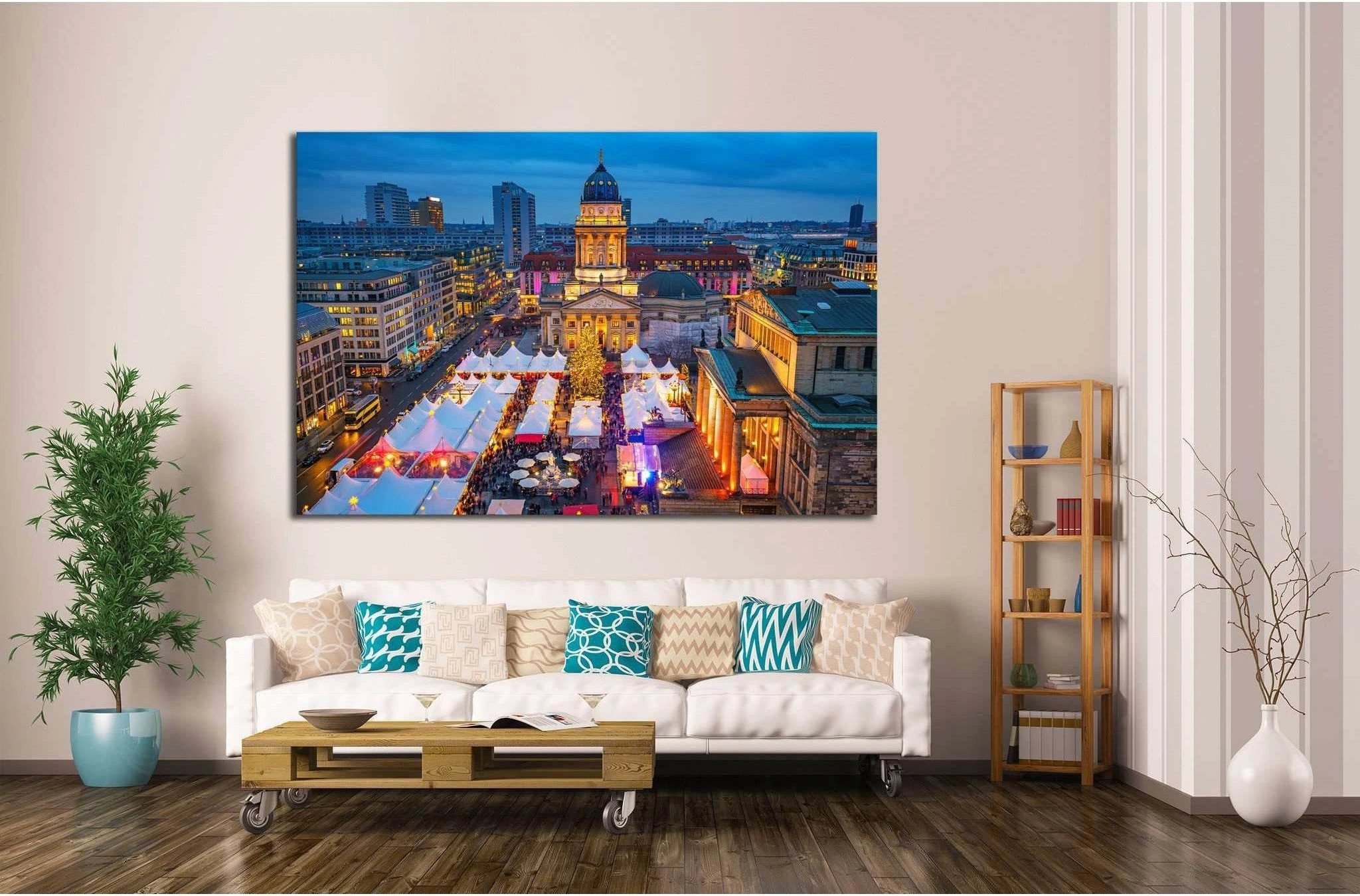 konzerthaus in Berlin, Germany №1104 Ready to Hang Canvas Print - Zellart Canvas Prints ALL_Products, s-1104