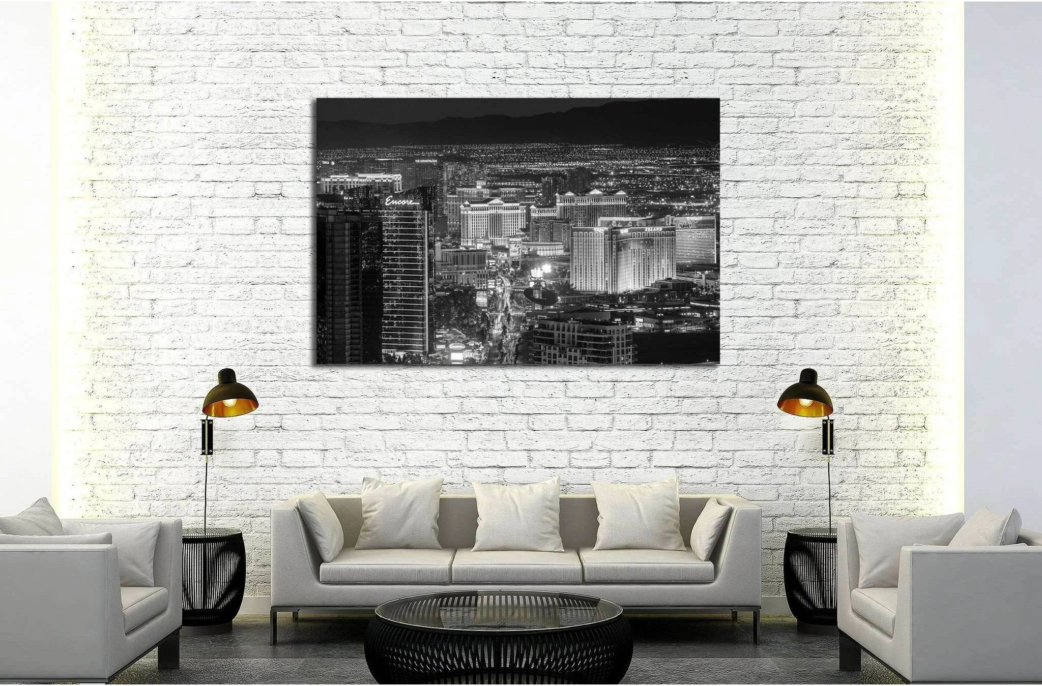 Las Vegas №529 Ready to Hang Canvas Print - Zellart Canvas Prints ALL_Products, s-529