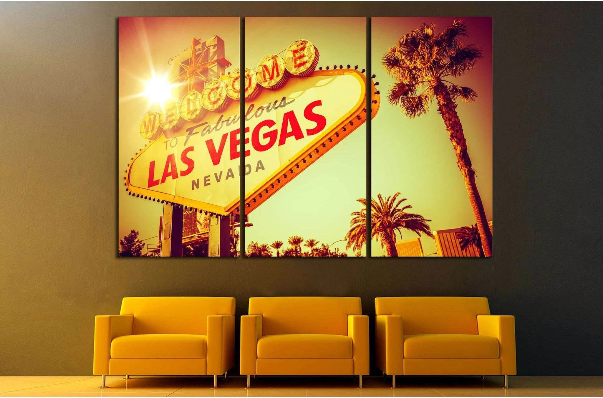 Las Vegas №530 Ready to Hang Canvas Print - Zellart Canvas Prints ALL_Products, s-530