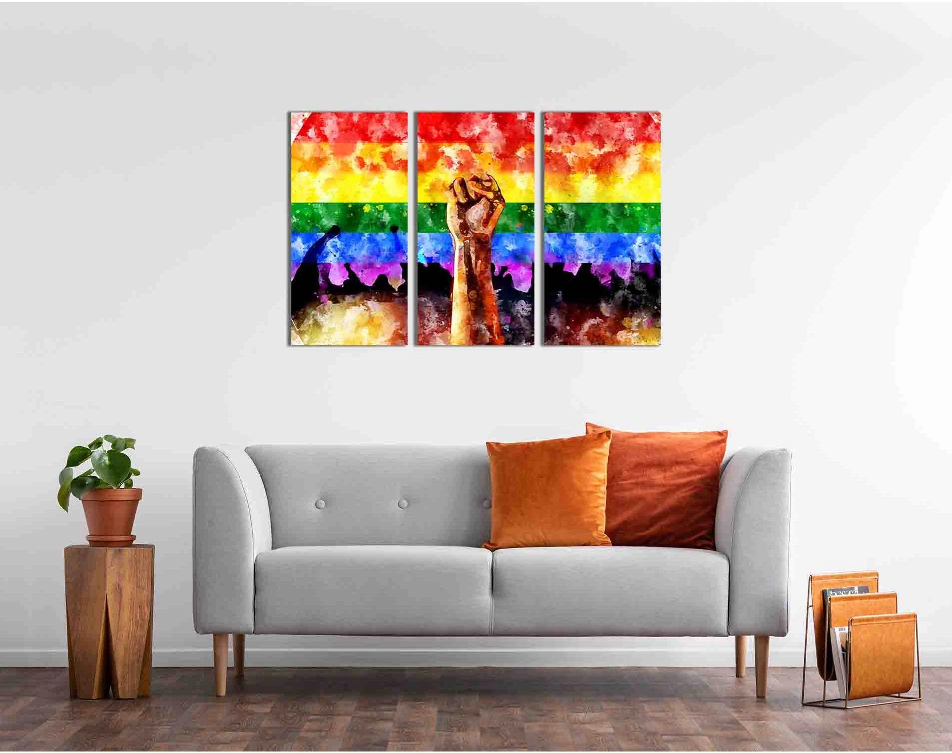 LGBT community №2115 Ready to Hang Canvas Print - Zellart Canvas Prints 2115, ALL_Products