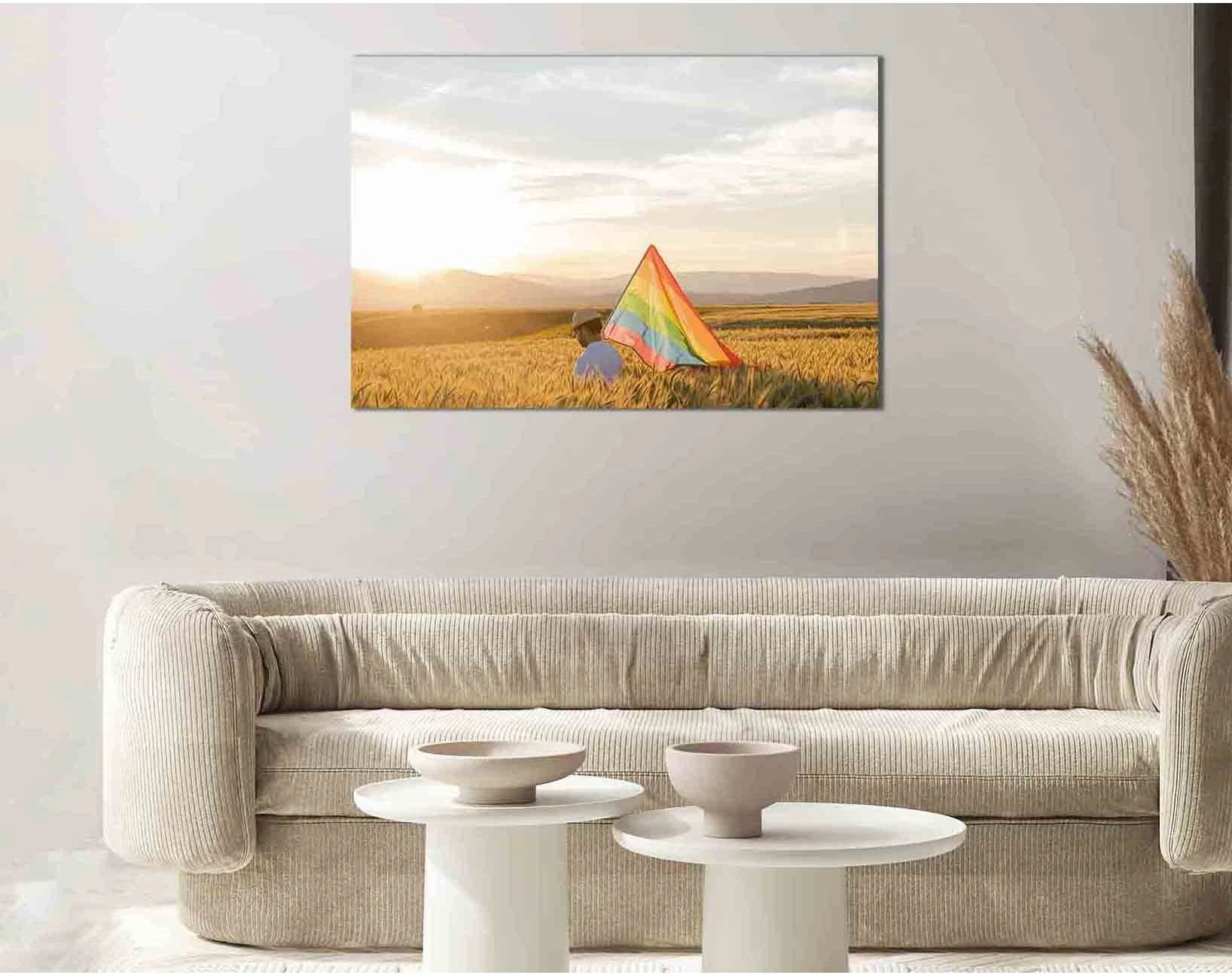 LGBT gay rainbow flag №2150 Ready to Hang Canvas Print - Zellart Canvas Prints 2150, ALL_Products
