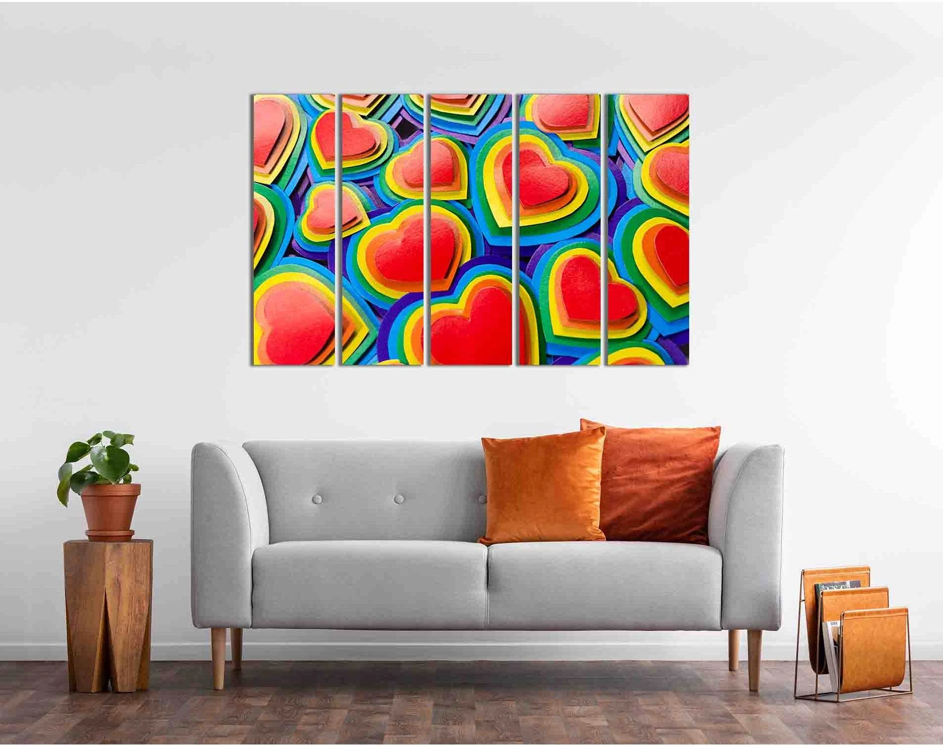 Lgbt Valentine's day №2127 Ready to Hang Canvas Print - Zellart Canvas Prints 2127, ALL_Products