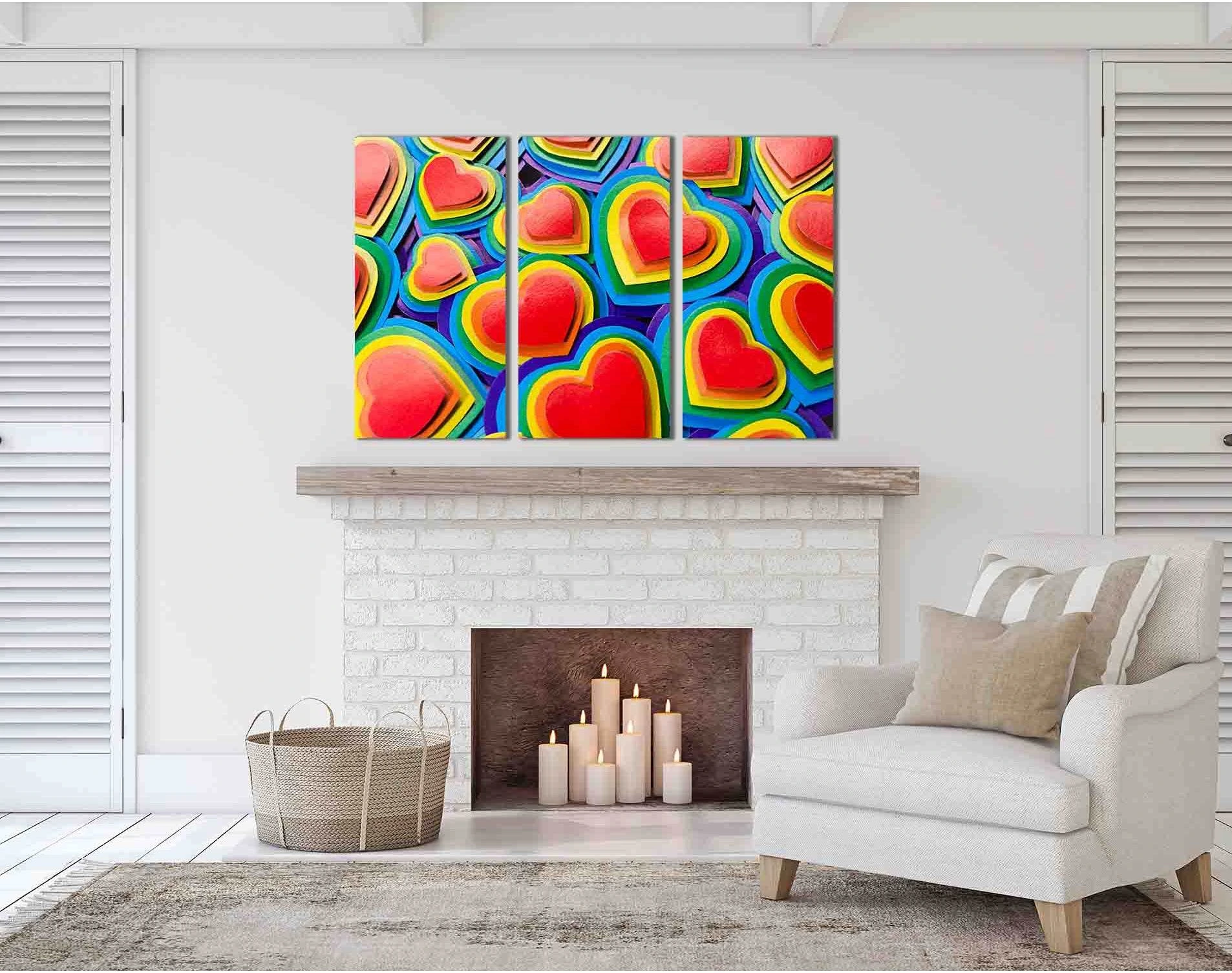 Lgbt Valentine's day №2127 Ready to Hang Canvas Print - Zellart Canvas Prints 2127, ALL_Products
