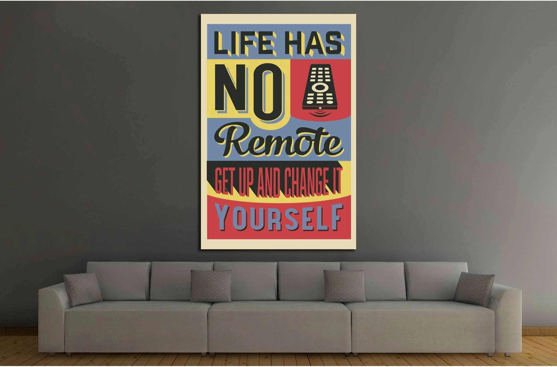 life №4551 Ready to Hang Canvas Print - Zellart Canvas Prints ALL_Products, s-4551