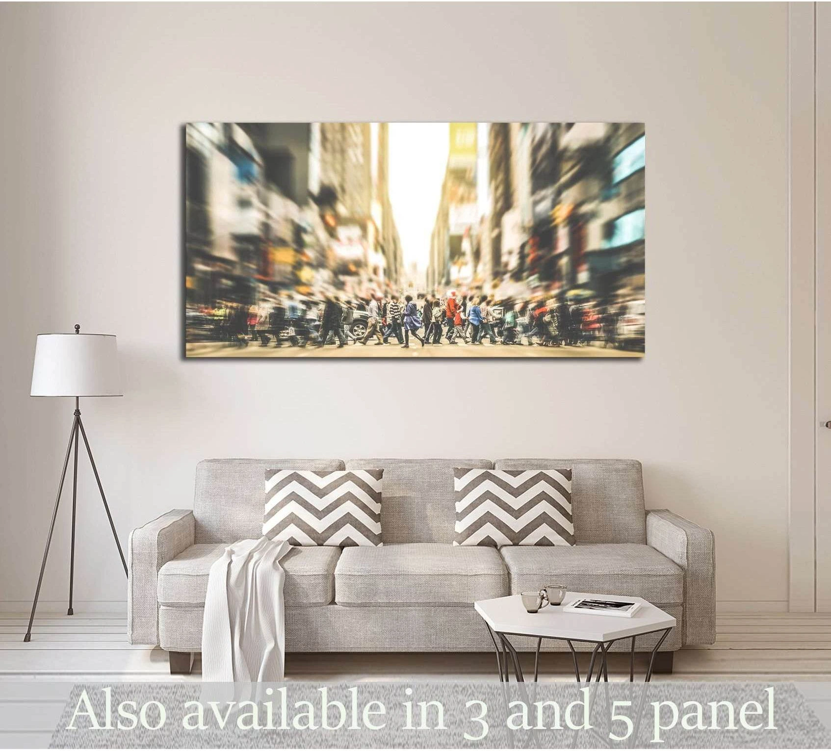 Manhattan - New York City №2944 Ready to Hang Canvas Print - Zellart Canvas Prints 0_NY_ART, ALL_Products, s-2944