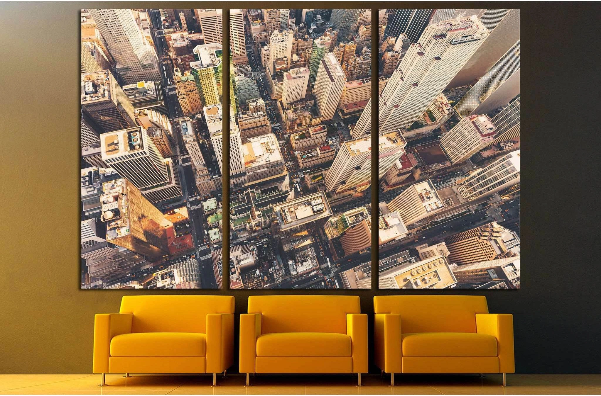 Midtown Manhattan, St Patrick's Cathedral №1227 Ready to Hang Canvas Print - Zellart Canvas Prints 0_NY_ART, ALL_Products, s-1227