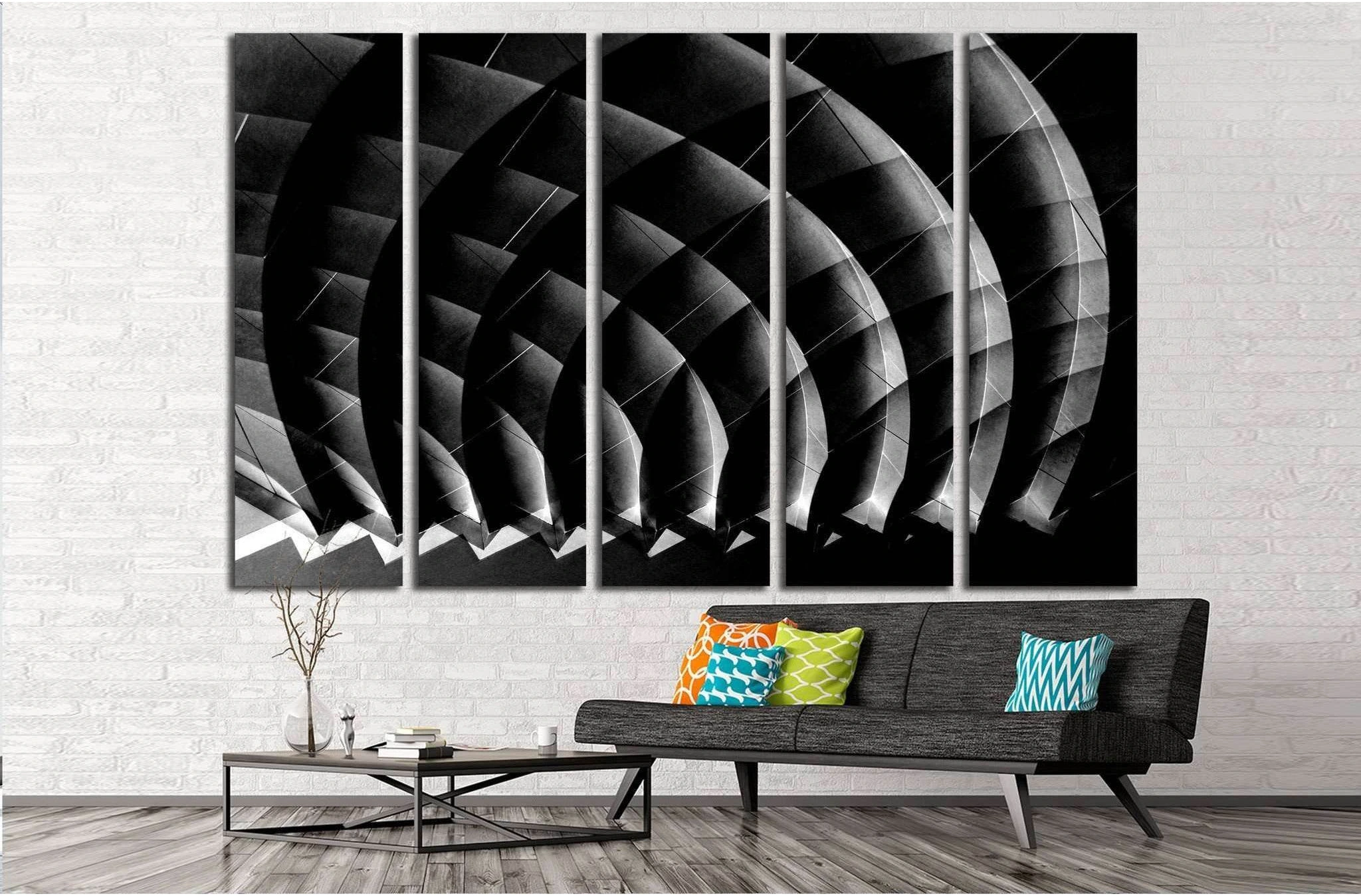 modern interior photograph №1608 Ready to Hang Canvas Print - Zellart Canvas Prints ALL_Products, s-1608