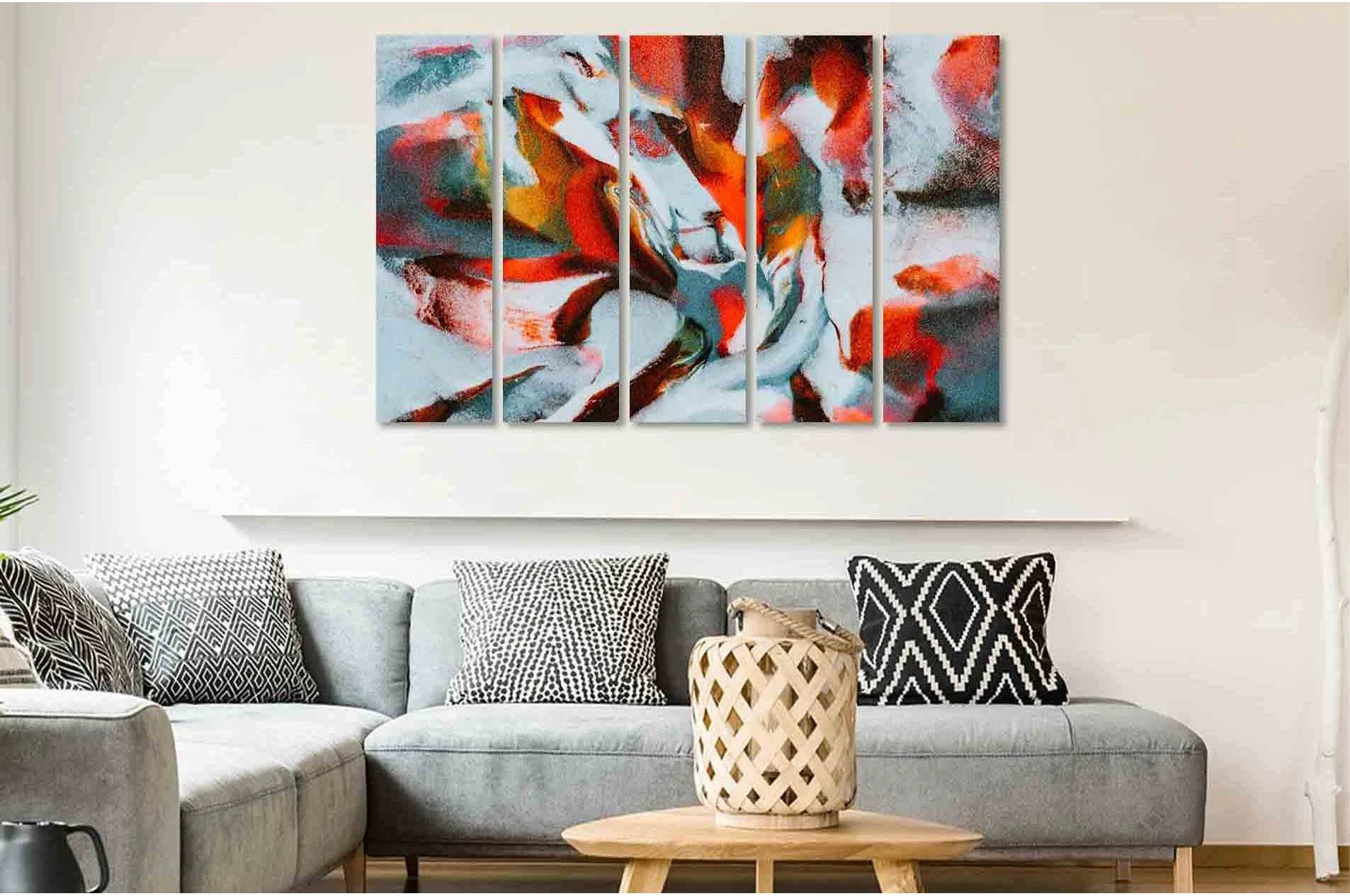 Modern unsplash №D2477 Ready to Hang Canvas Print - Zellart Canvas Prints 0new, ALL_Products, Contemporary Wall Art