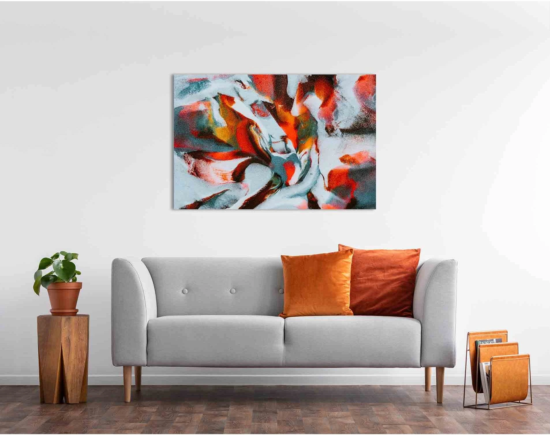 Modern unsplash №D2477 Ready to Hang Canvas Print - Zellart Canvas Prints 0new, ALL_Products, Contemporary Wall Art