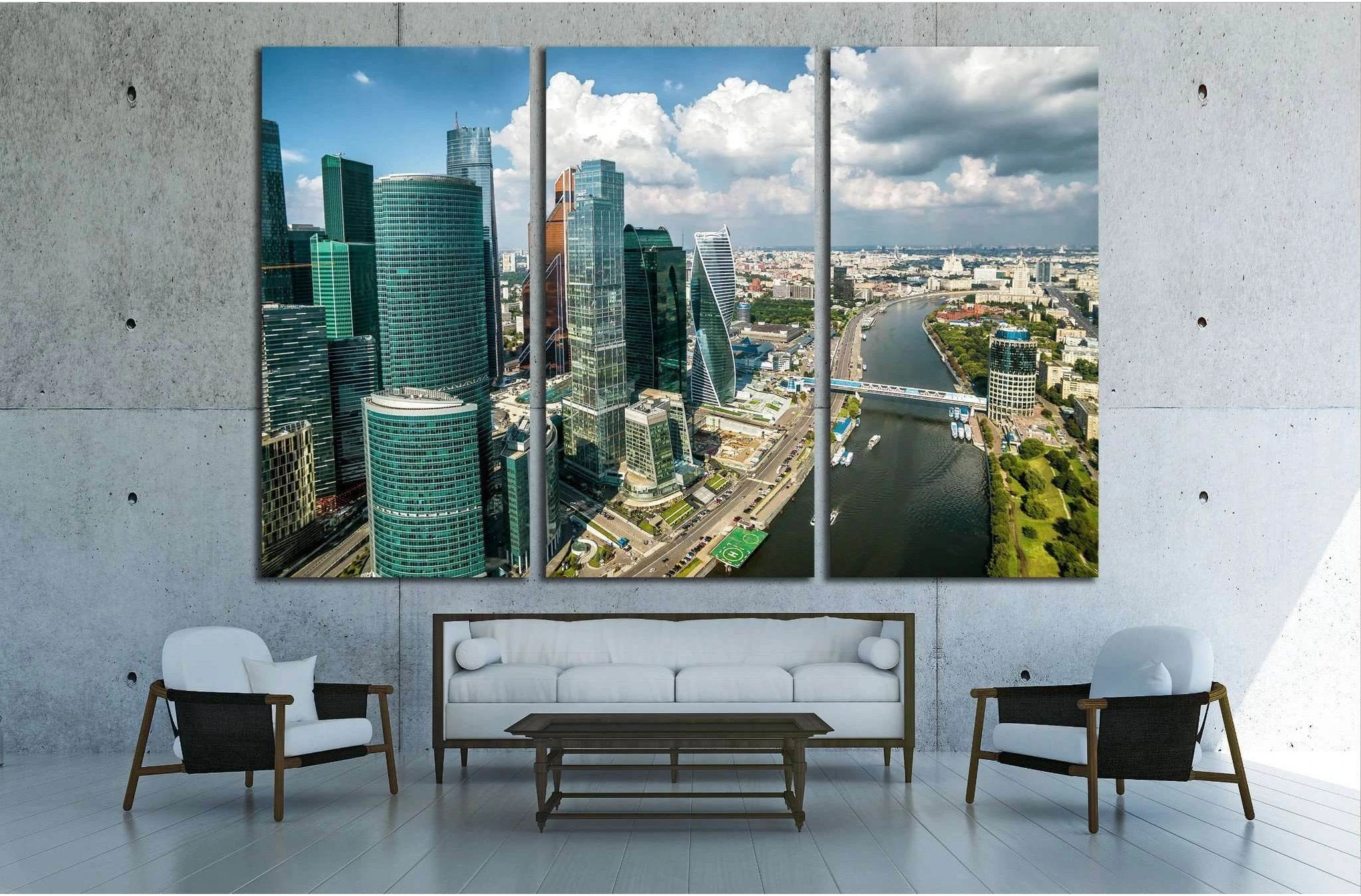 MOSCOW №1550 Ready to Hang Canvas Print - Zellart Canvas Prints ALL_Products, s-1550