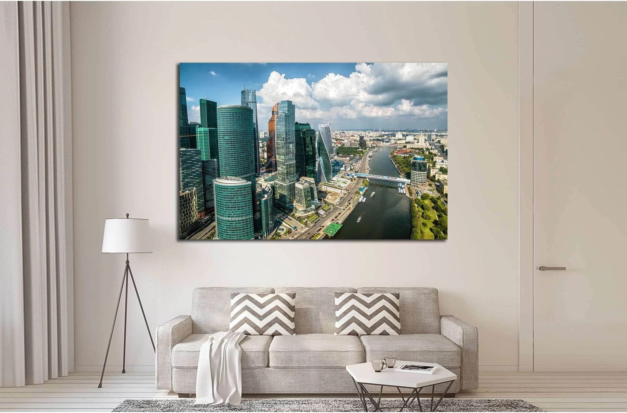 MOSCOW №1550 Ready to Hang Canvas Print - Zellart Canvas Prints ALL_Products, s-1550