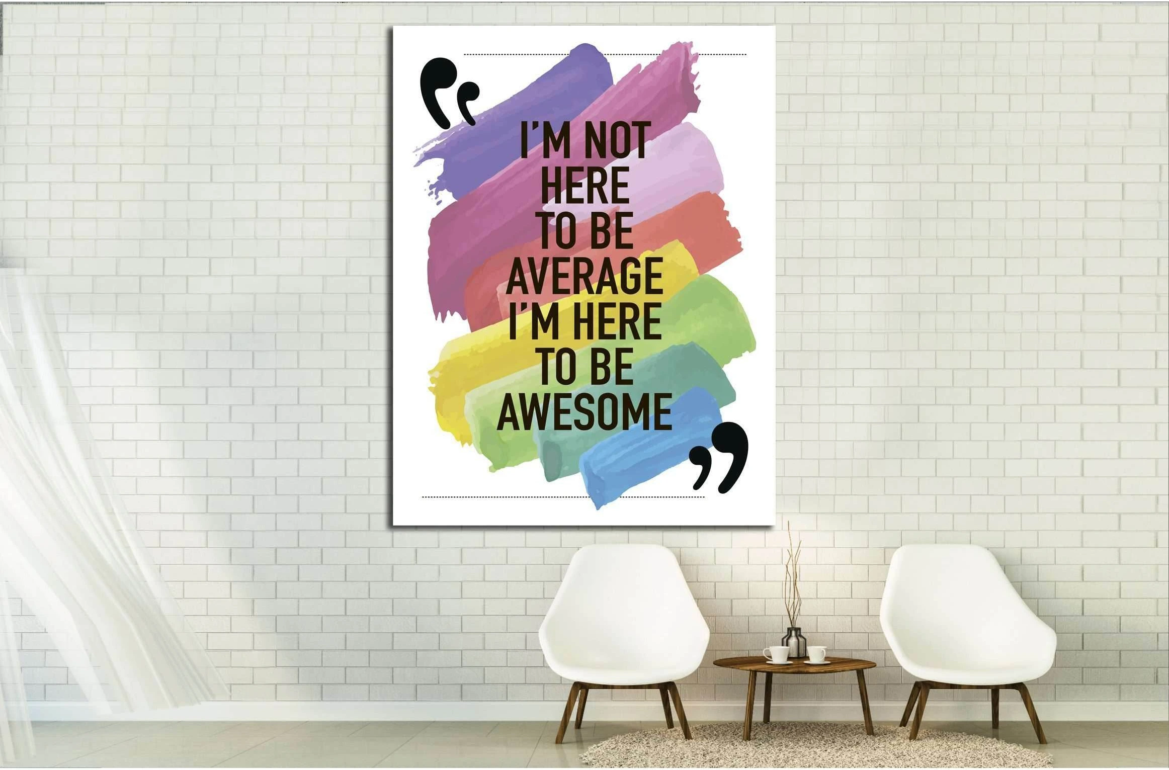 Motivational quote №4601 Ready to Hang Canvas Print - Zellart Canvas Prints 000Negative, ALL_Products, s-4601