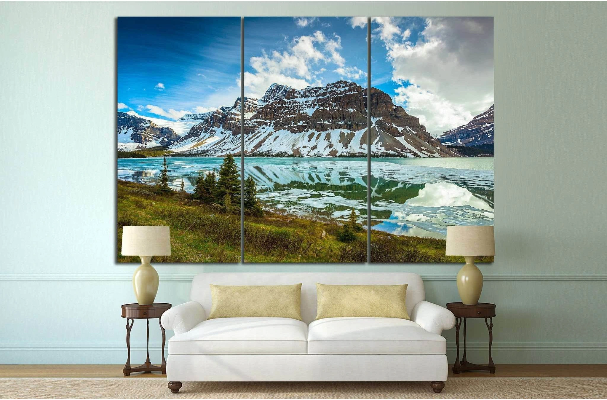 National Park Alberta, Canada №19 Ready to Hang Canvas Print - Zellart Canvas Prints ALL_Products, s-19