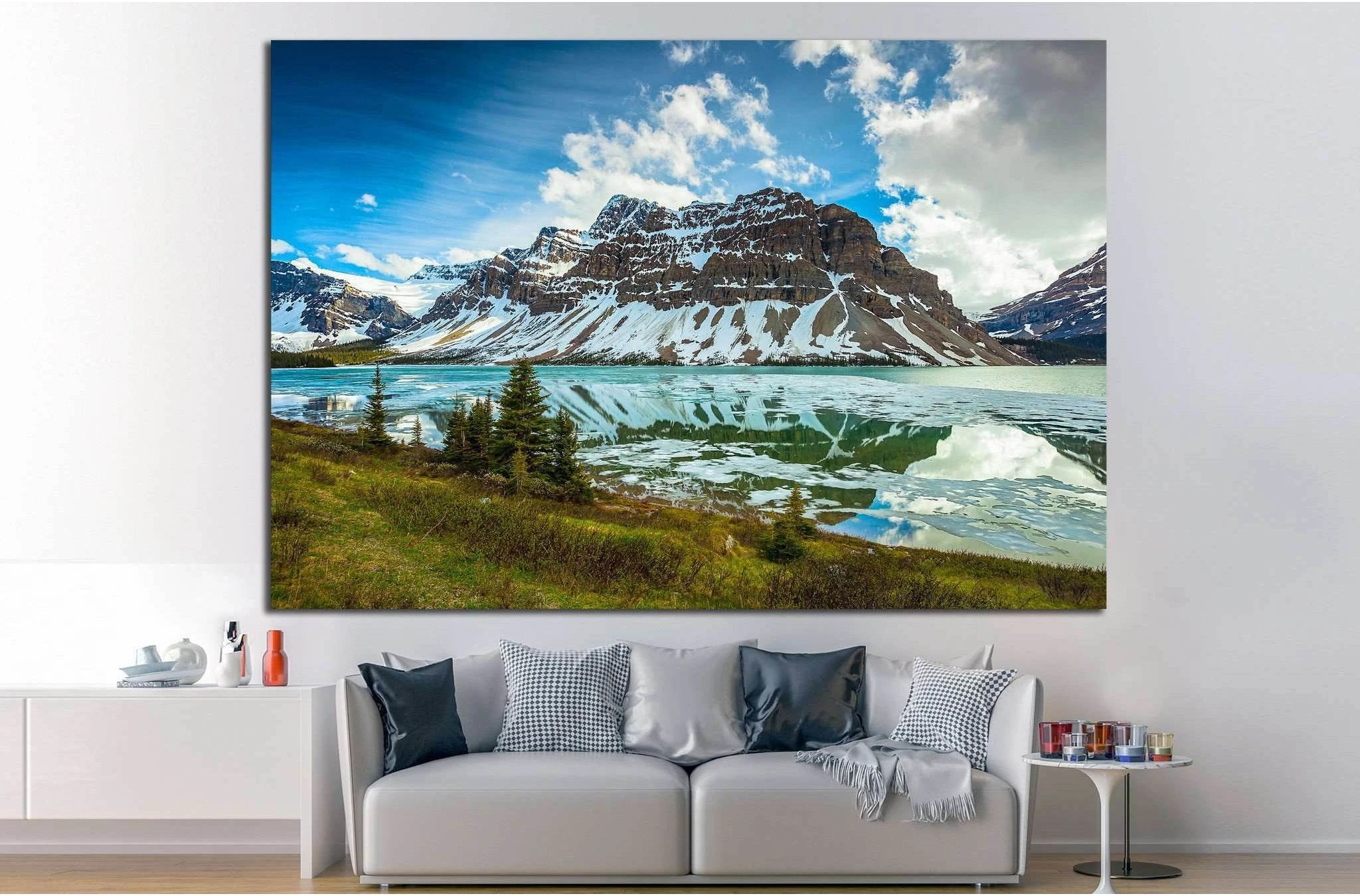 National Park Alberta, Canada №19 Ready to Hang Canvas Print - Zellart Canvas Prints ALL_Products, s-19