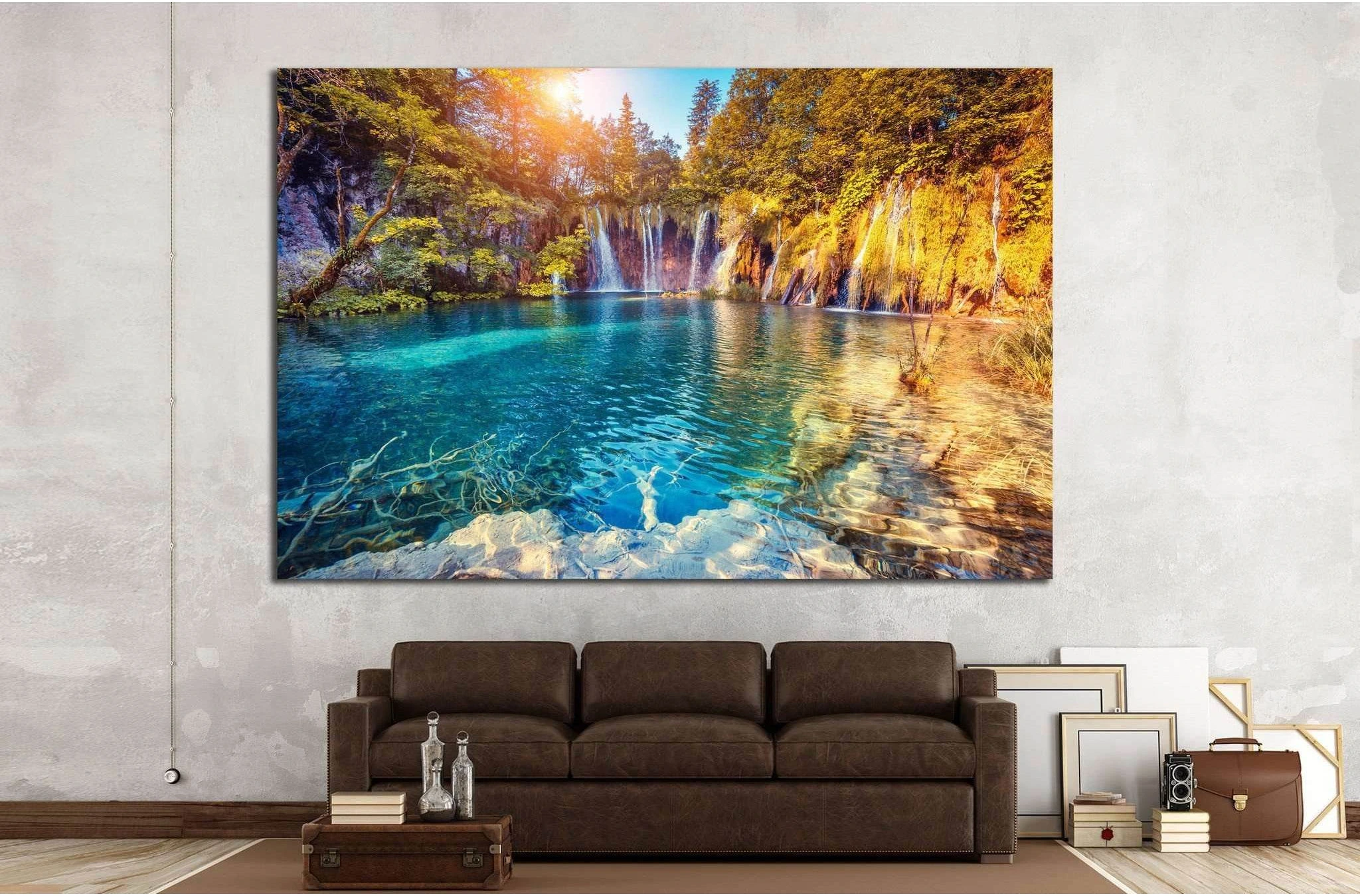 National Park, Croatia Canvas Print, Ready to Hang №631 - Zellart Canvas Prints ALL_Products, s-631