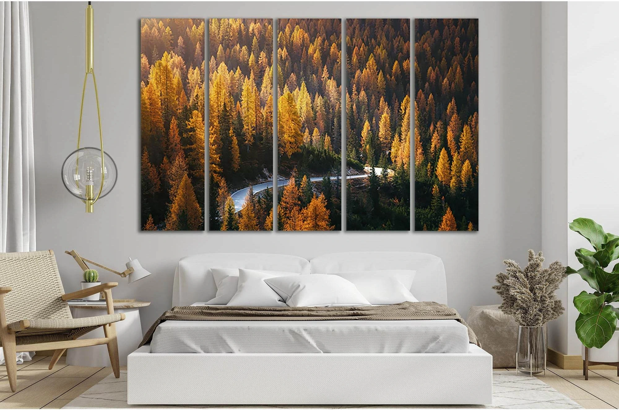 National Park Tre Cime Di Lavaredo №Sl21 Ready to Hang Canvas Print - Zellart Canvas Prints 0new, ALL_Products, Nature & Landscapes Canvas Print