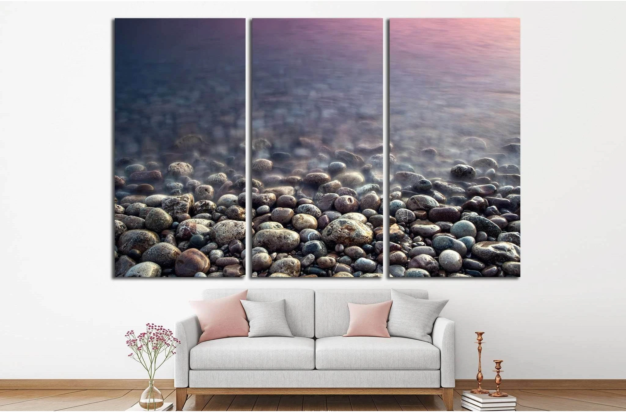 Nature composition of sunset №838 Ready to Hang Canvas Print - Zellart Canvas Prints ALL_Products, s-838
