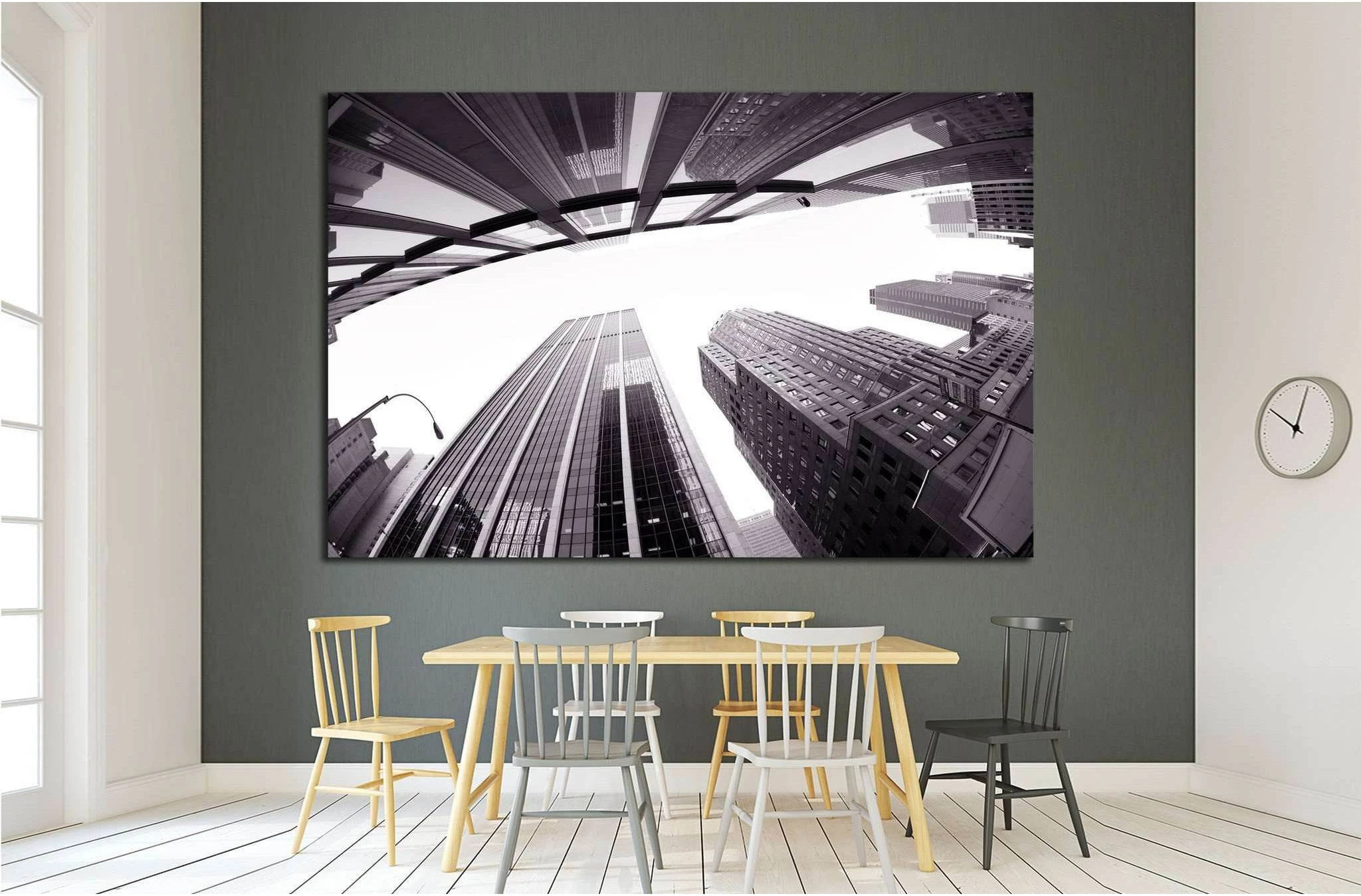 new york №1507 Ready to Hang Canvas Print - Zellart Canvas Prints 0_NY_ART, ALL_Products, s-1507