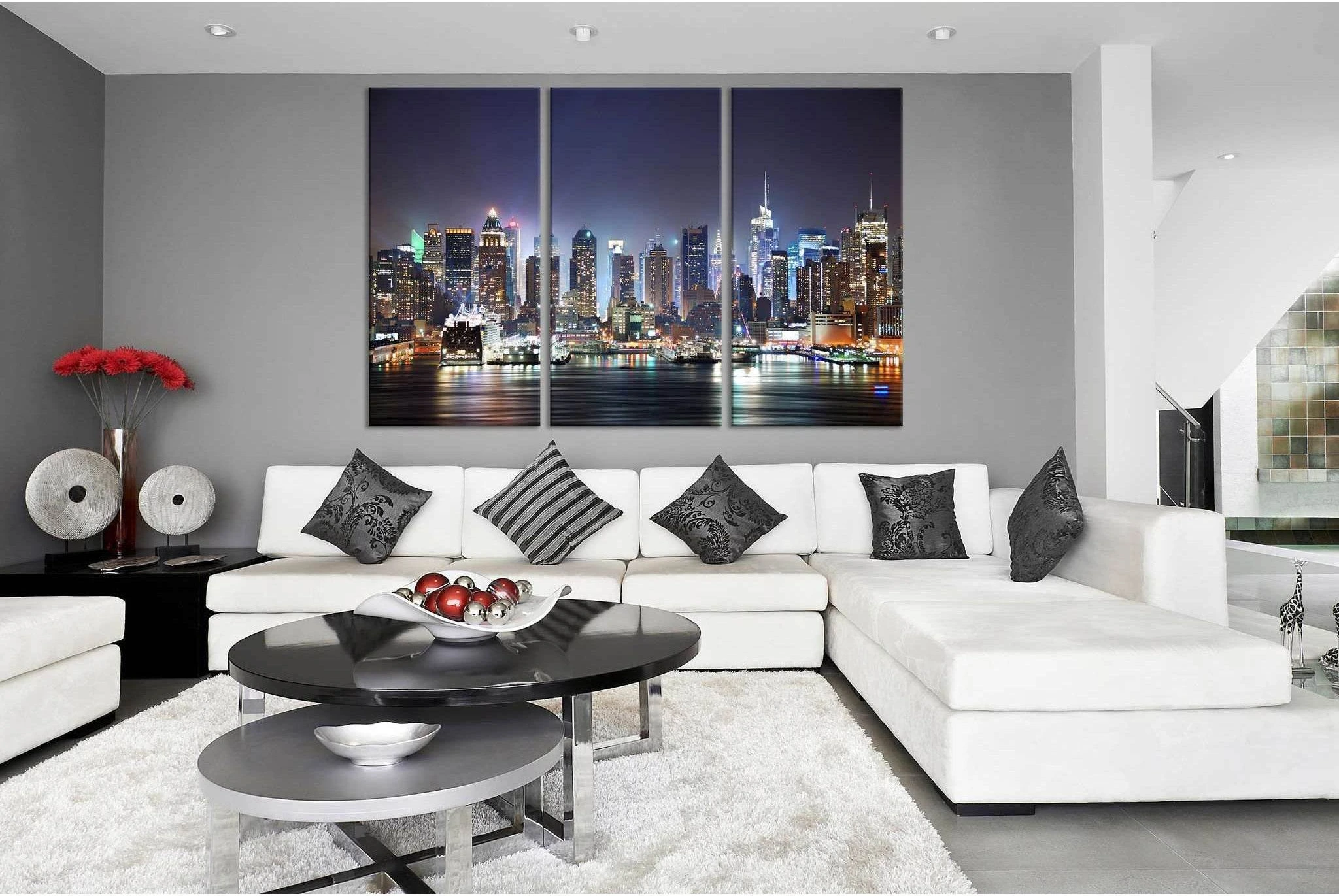 New York Cityscape №612 Ready to Hang Canvas Print - Zellart Canvas Prints 0_NY_ART, ALL_Products, autopostr_pinterest_65155, autopostr_pinterest_65157, autopostr_pinterest_65158, autopostr_pinterest_65160
