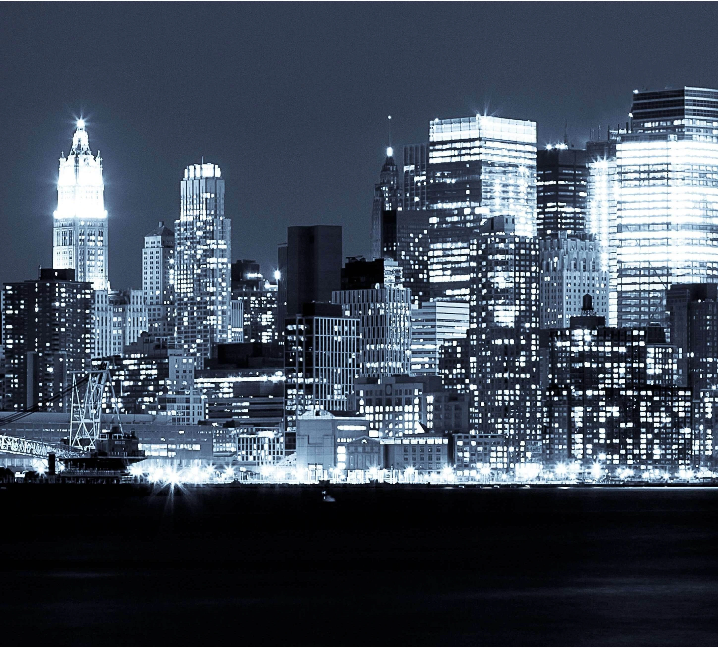 New York Extra large 7 panel canvas №37 Ready to Hang Canvas Print - Zellart Canvas Prints 0_NY_ART, ALL_Products, s-37