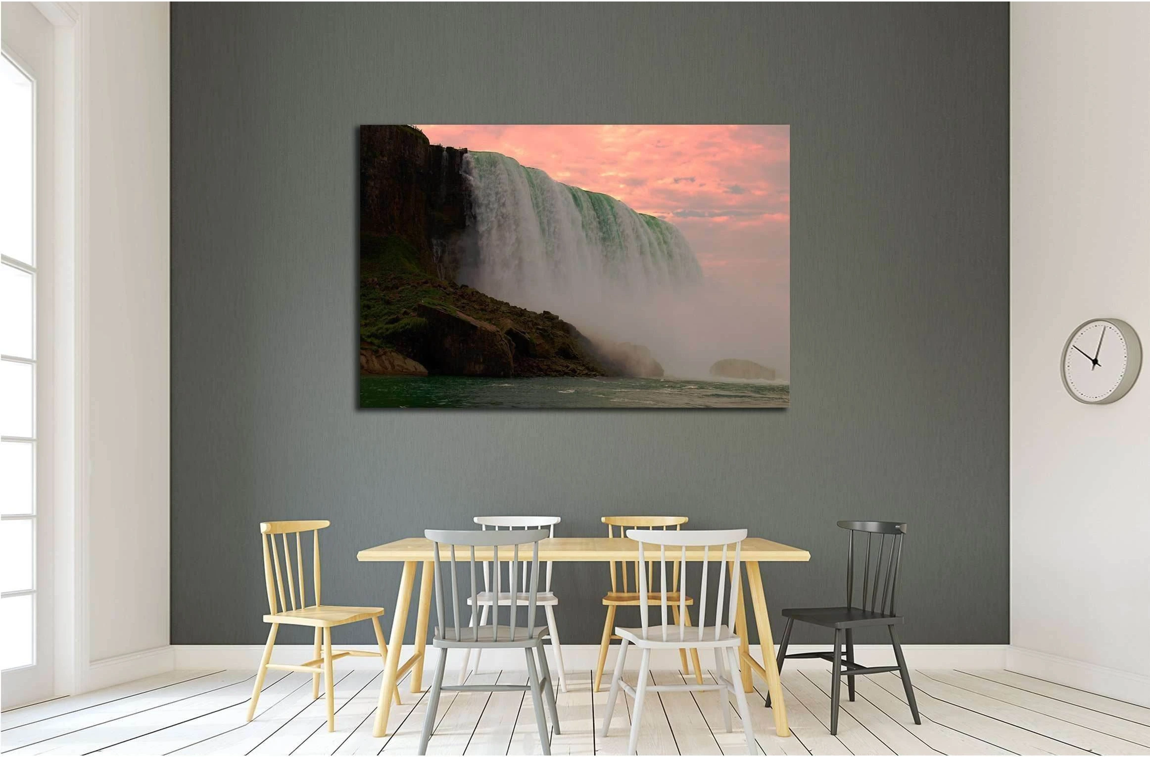 niagara falls №2490 Ready to Hang Canvas Print - Zellart Canvas Prints ALL_Products, s-2490