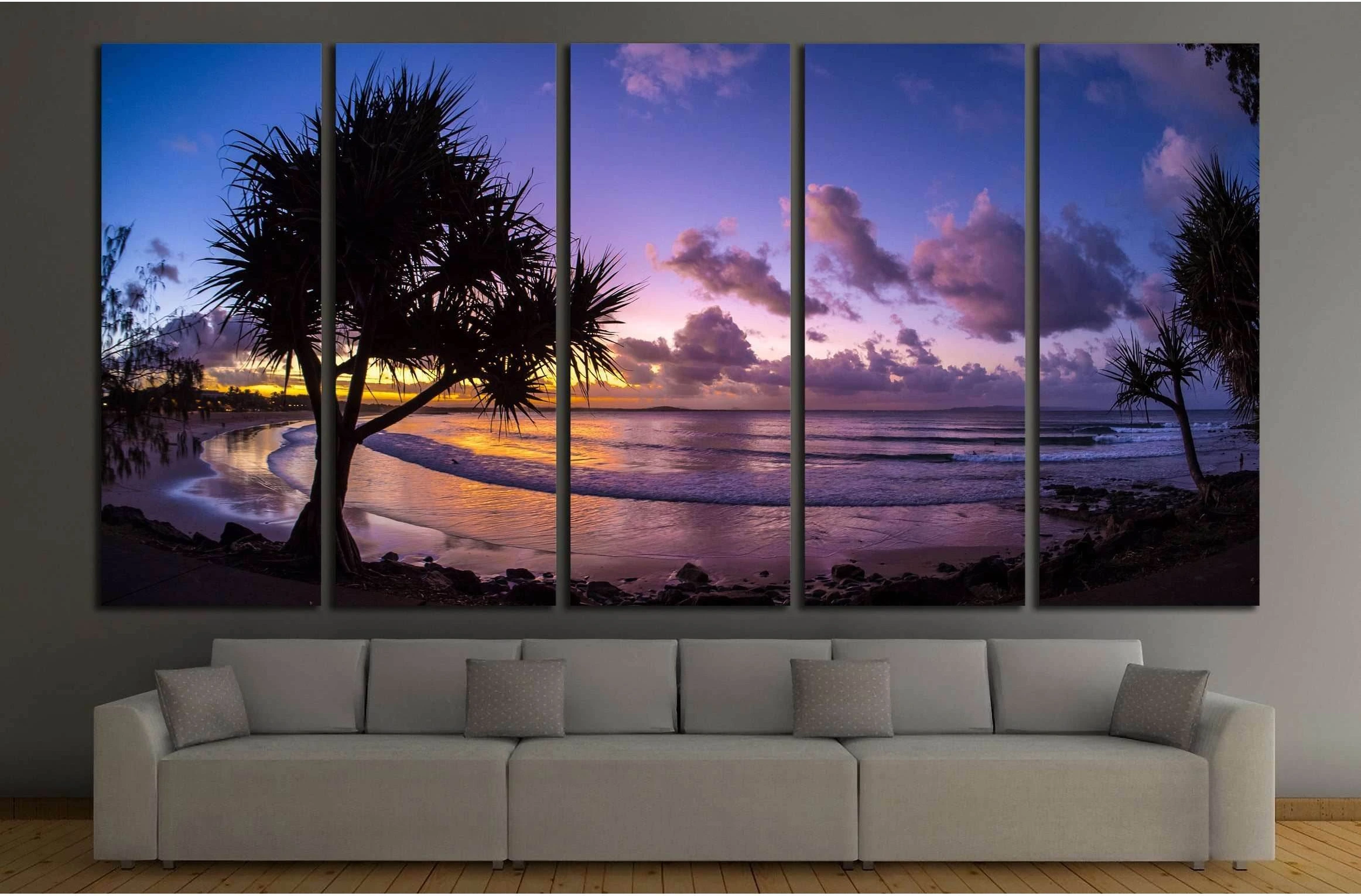 Noosa on the Sunshine Coast of Queensland, Australia №3164 Ready to Hang Canvas Print - Zellart Canvas Prints ALL_Products, s-3164