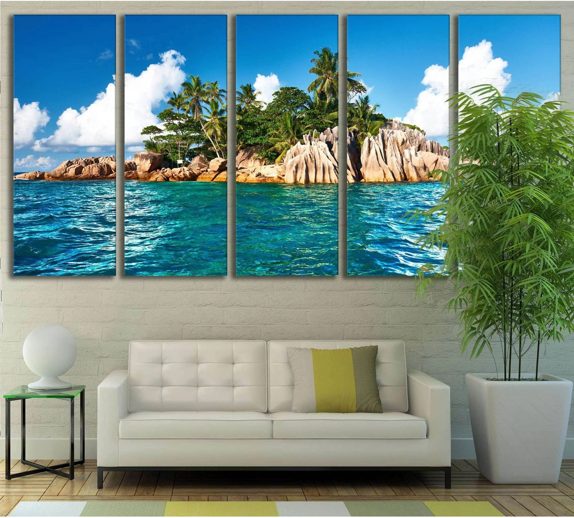 Ocean Nature showing blue ocean wall art with water and coastal depth.