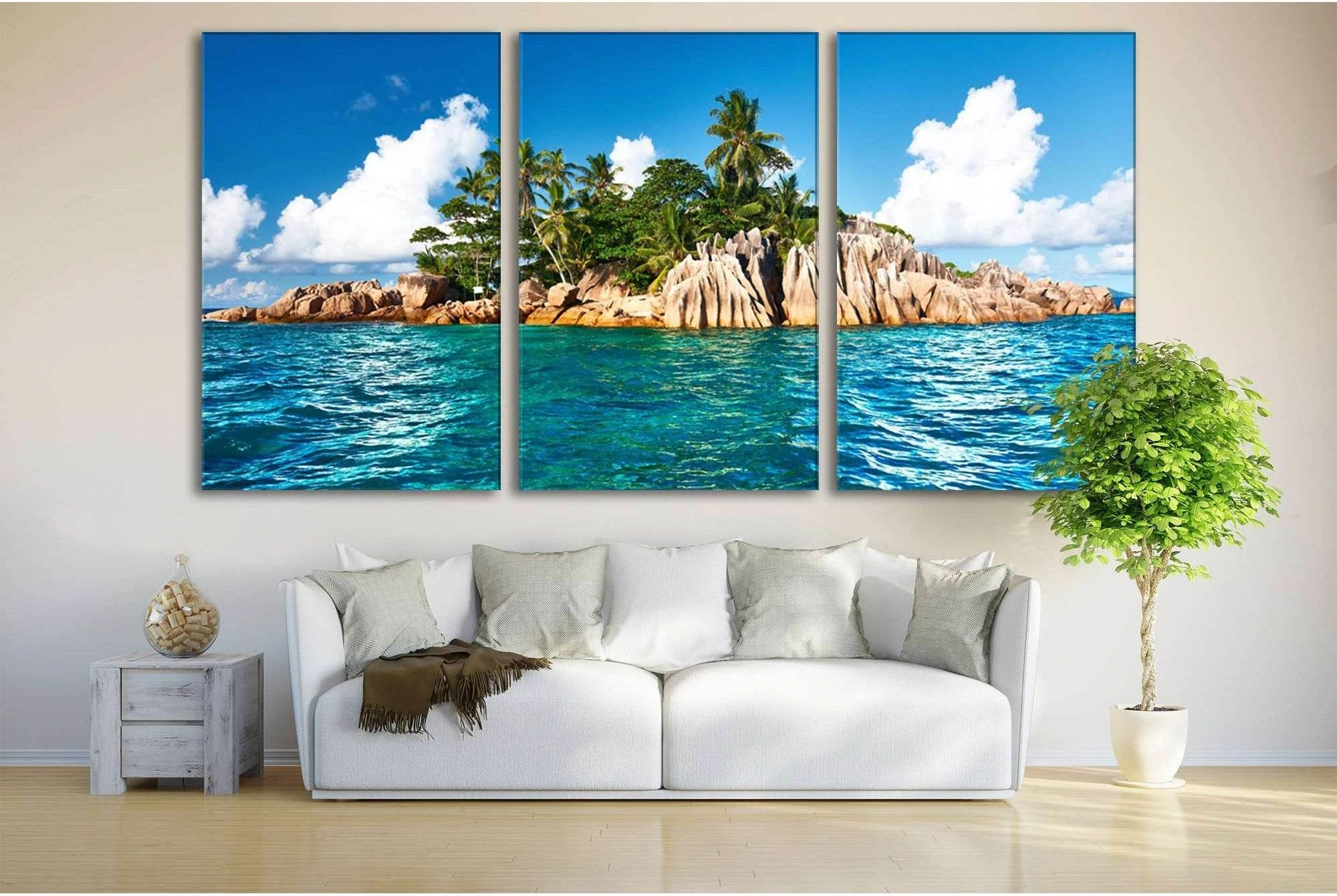 Ocean Nature №742 Ready to Hang Canvas Print - Zellart Canvas Prints ALL_Products, autopostr_pinterest_65155, autopostr_pinterest_65157, autopostr_pinterest_65158, autopostr_pinterest_65160