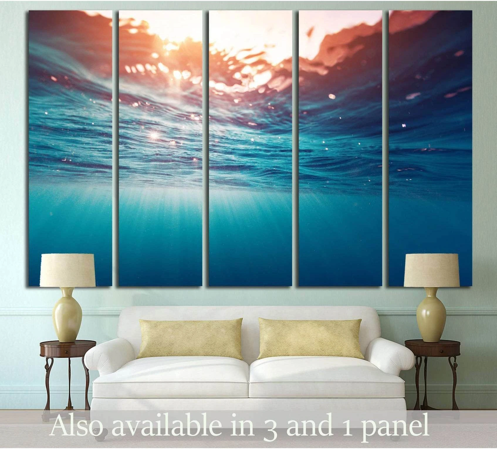 Ocean Waves showing ocean water, wave movement and surf.