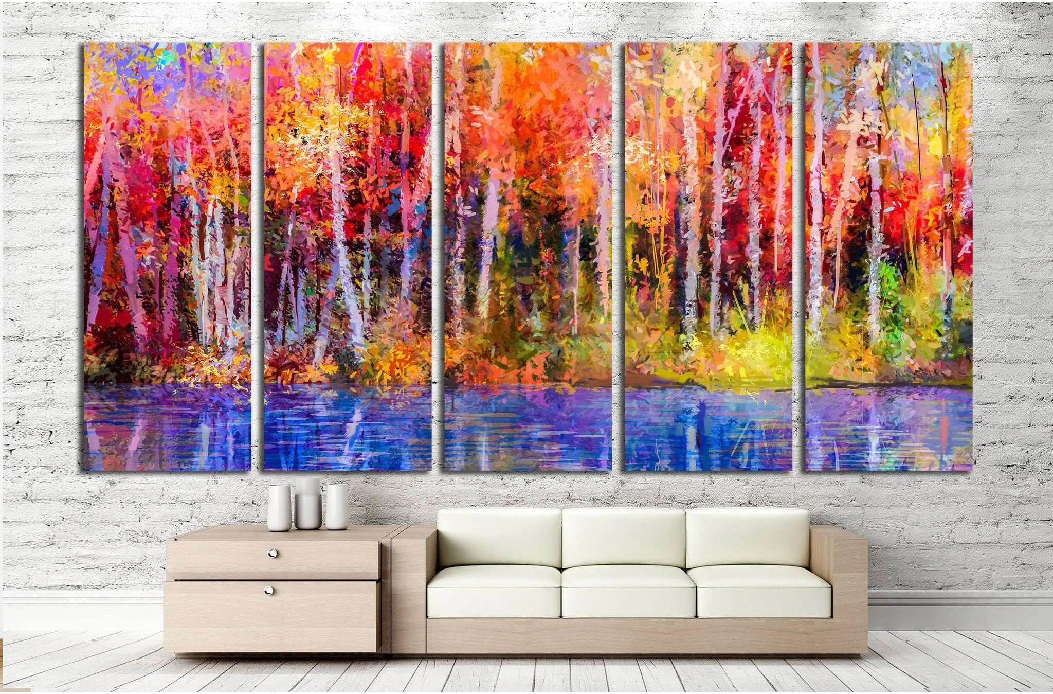 Oil painting №1078 Ready to Hang Canvas Print - Zellart Canvas Prints ALL_Products, s-1078