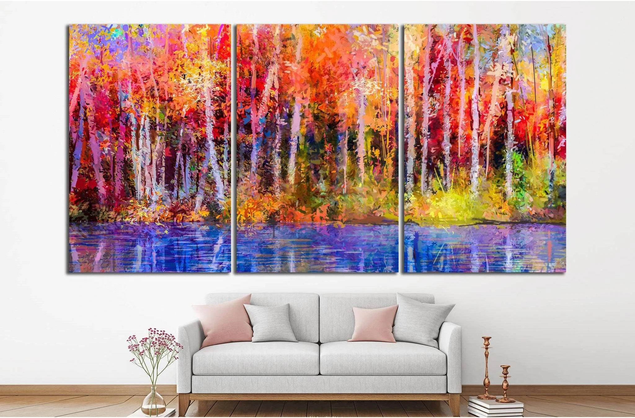 Oil painting №1078 Ready to Hang Canvas Print - Zellart Canvas Prints ALL_Products, s-1078