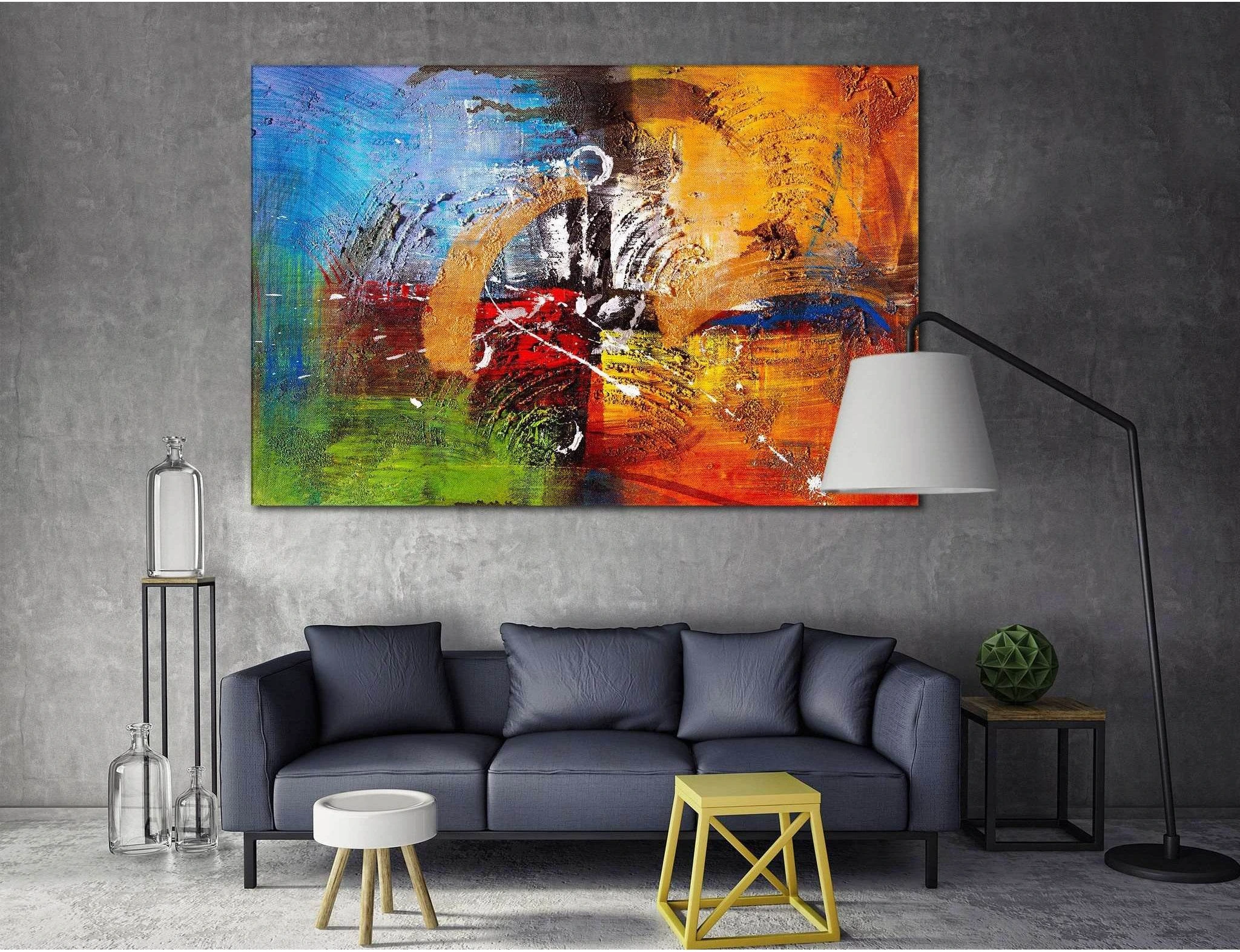 Oil Painting №842 Ready to Hang Canvas Print - Zellart Canvas Prints ALL_Products, autopostr_pinterest_65155, autopostr_pinterest_65157, autopostr_pinterest_65158, autopostr_pinterest_65160