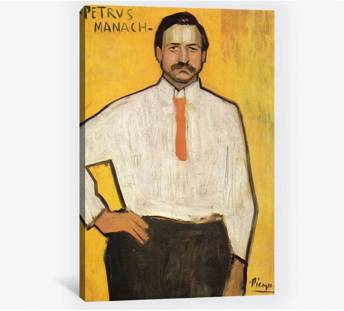 Pablo Picasso, Pedro Manach - Canvas print - Zellart Canvas Prints 000Negative, 6167, ALL_Products